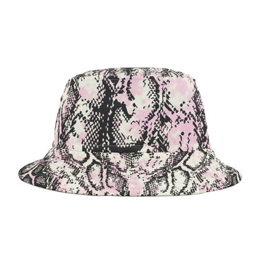 Trendy Snakeskin Bucket Hat - Fashionable Summer Accessory