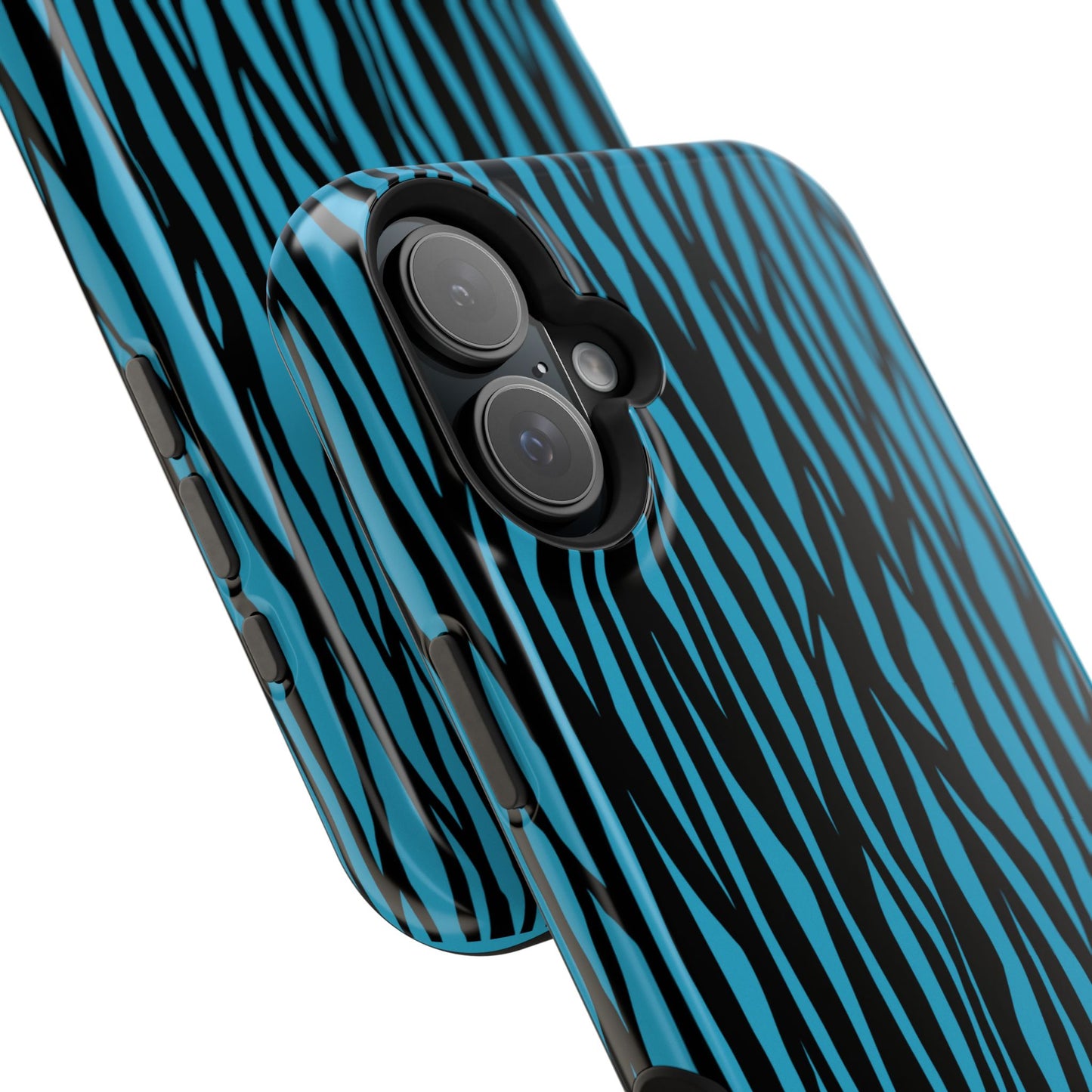 Zebra Print Magnetic Tough Case for iPhone - Durable & Stylish Phone Protection