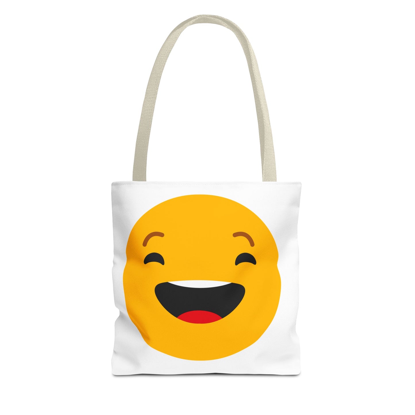 Smiley Face Tote Bag - Fun & Cheerful Design for Everyday Use
