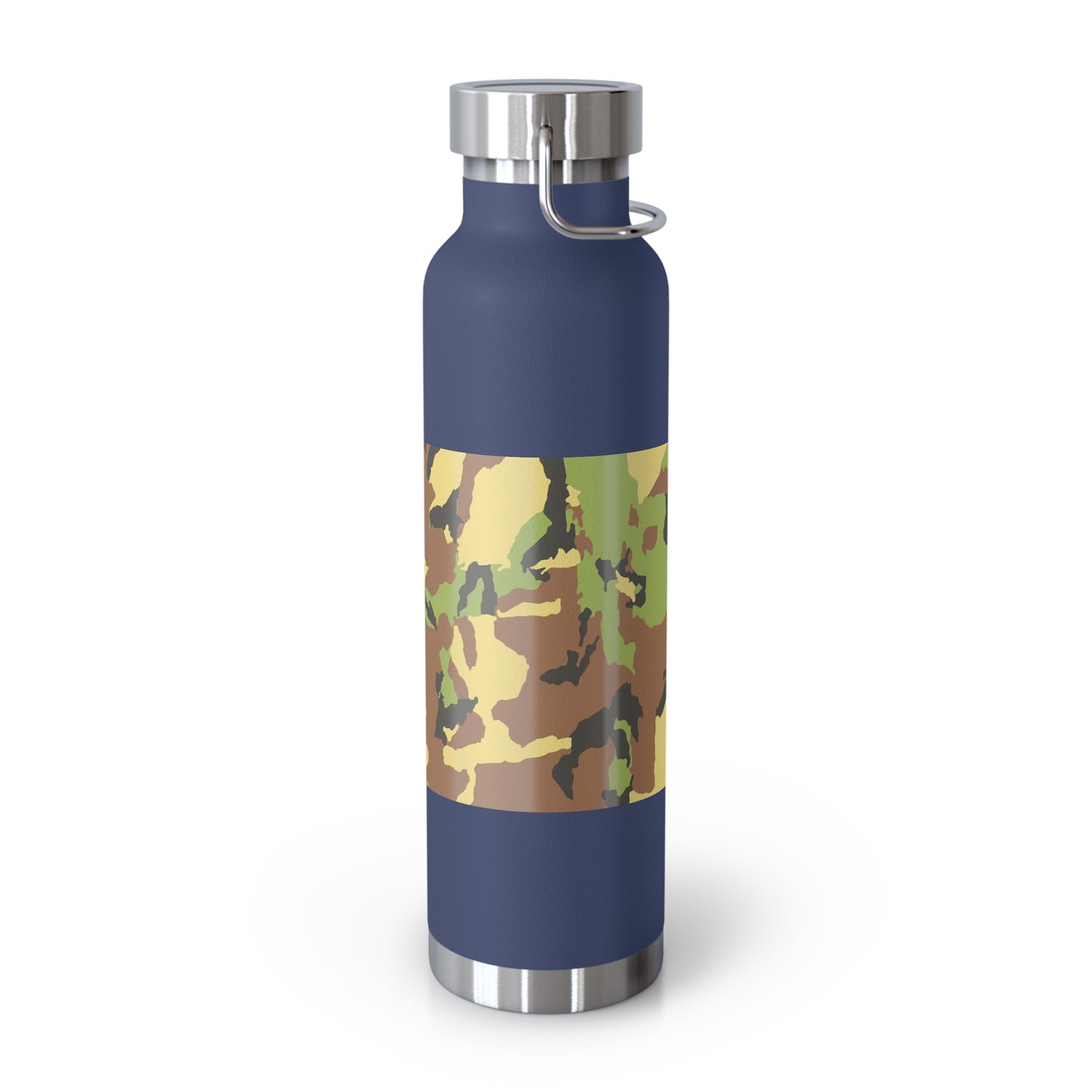 Camouflage Insulated Water Bottle - 22oz Durable Travel Flask