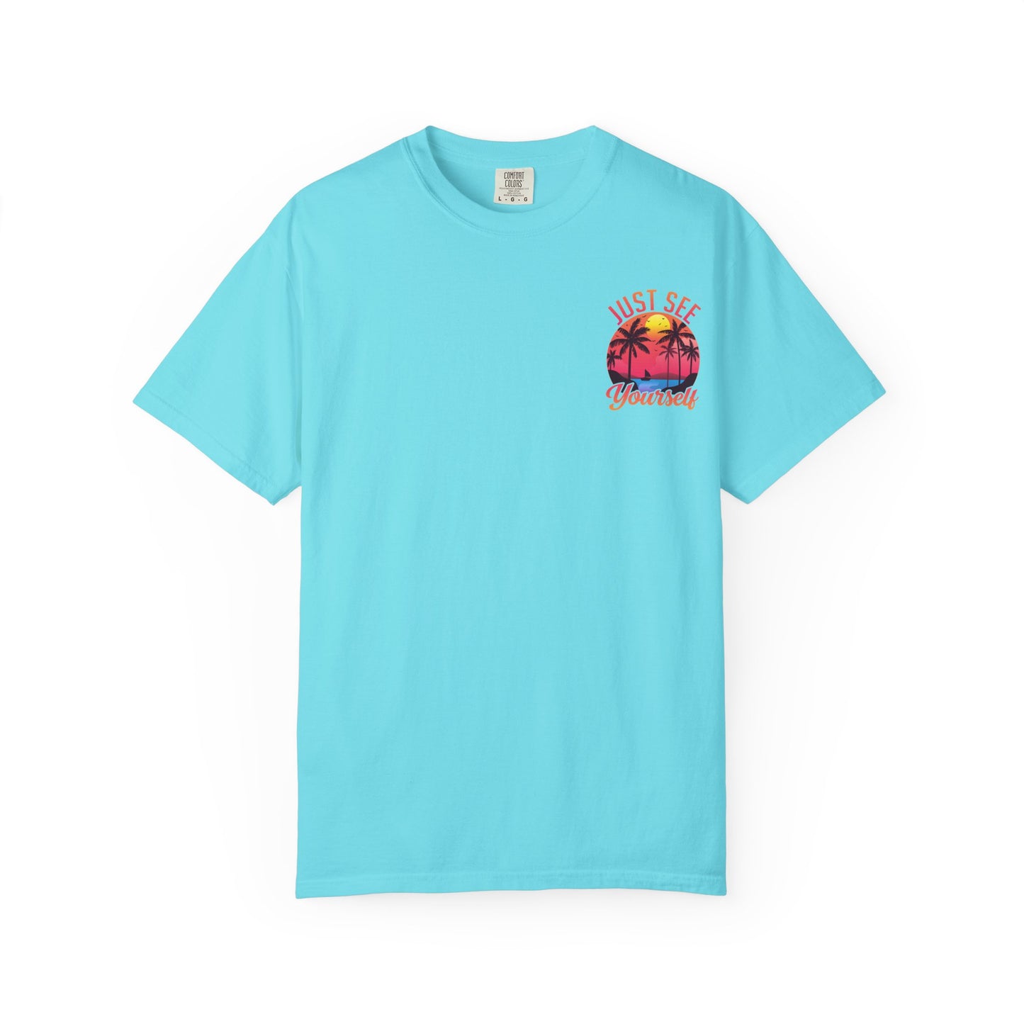 Tropical Vibes T-Shirt, Summer Casual Tee, Unisex Streetwear, Vacation Shirt, Beach Life Apparel, Gift for Travelers