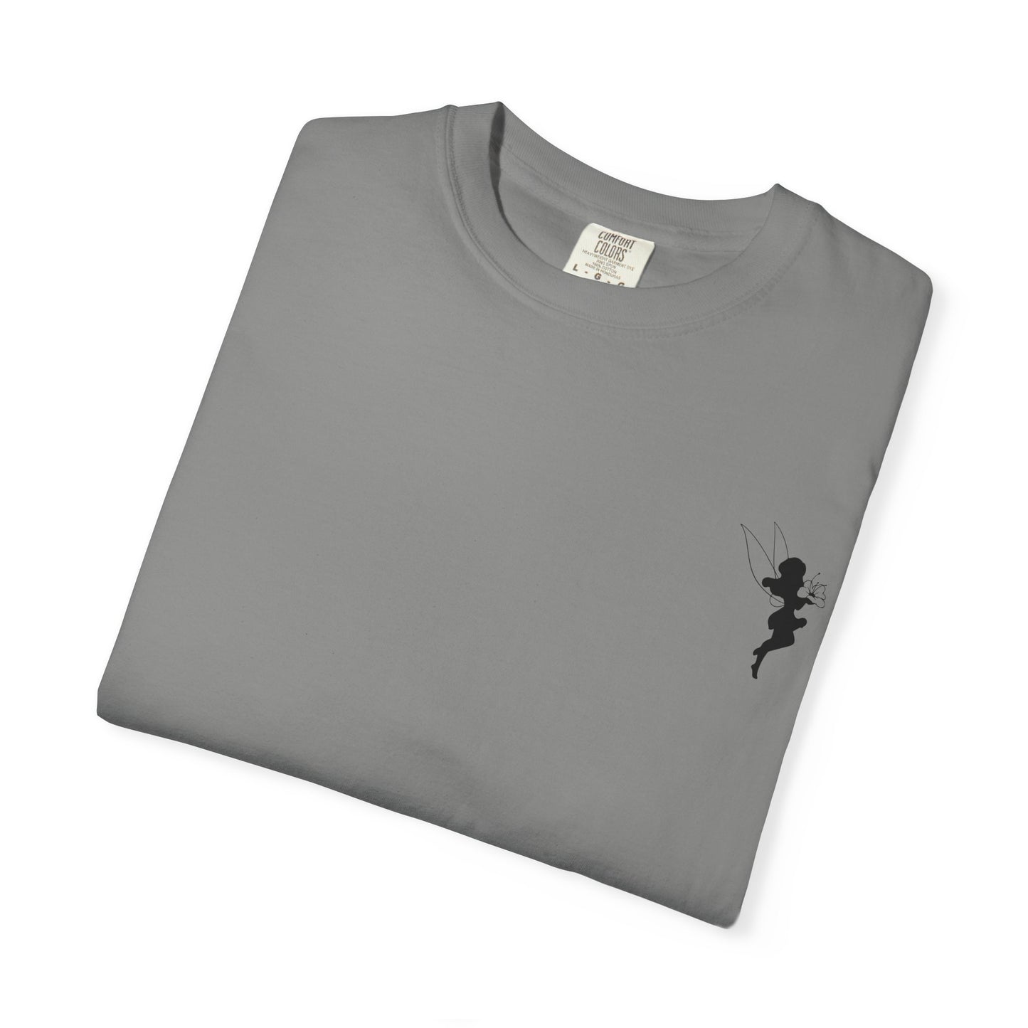 Whimsical Fairy Unisex T-Shirt - Garment-Dyed, Enchanting Design