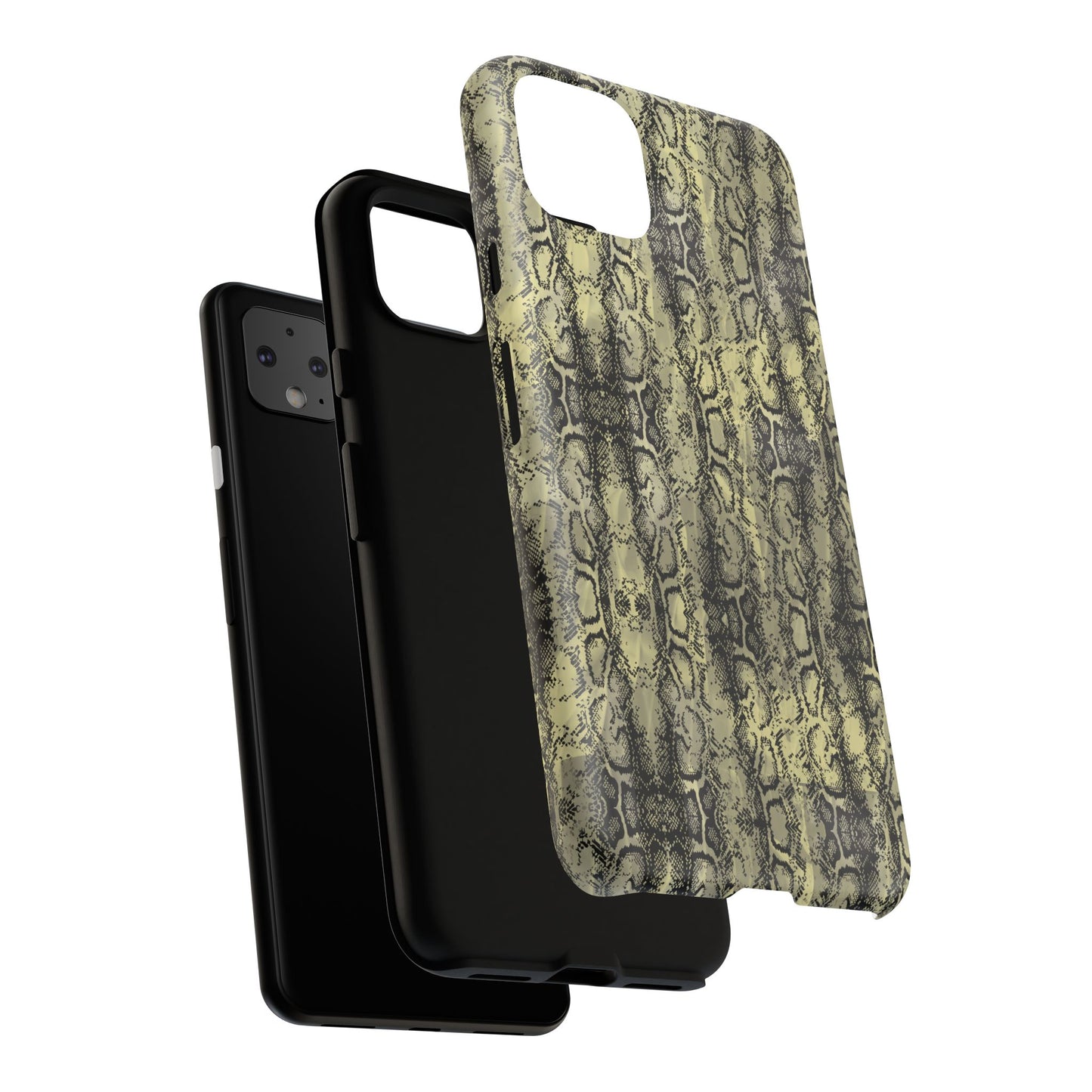Snake Pattern Phone Case – Tough & Stylish Protection for Your Device Show off your wild side while keeping your phone protected with this sleek snake pattern case—designed for both fashion and function.