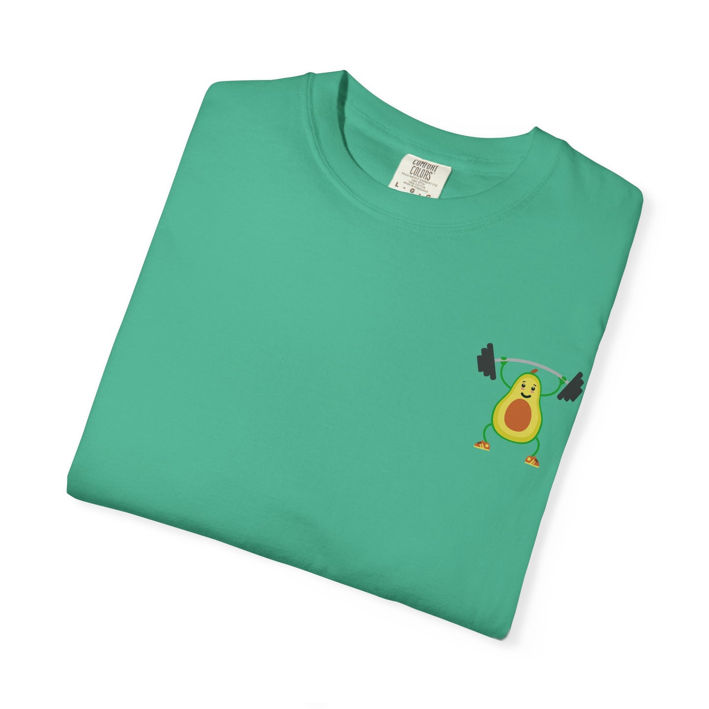 Funny Avocado Workout Unisex T-Shirt - Perfect for Fitness Lovers & Healthy Eating Enthusiasts