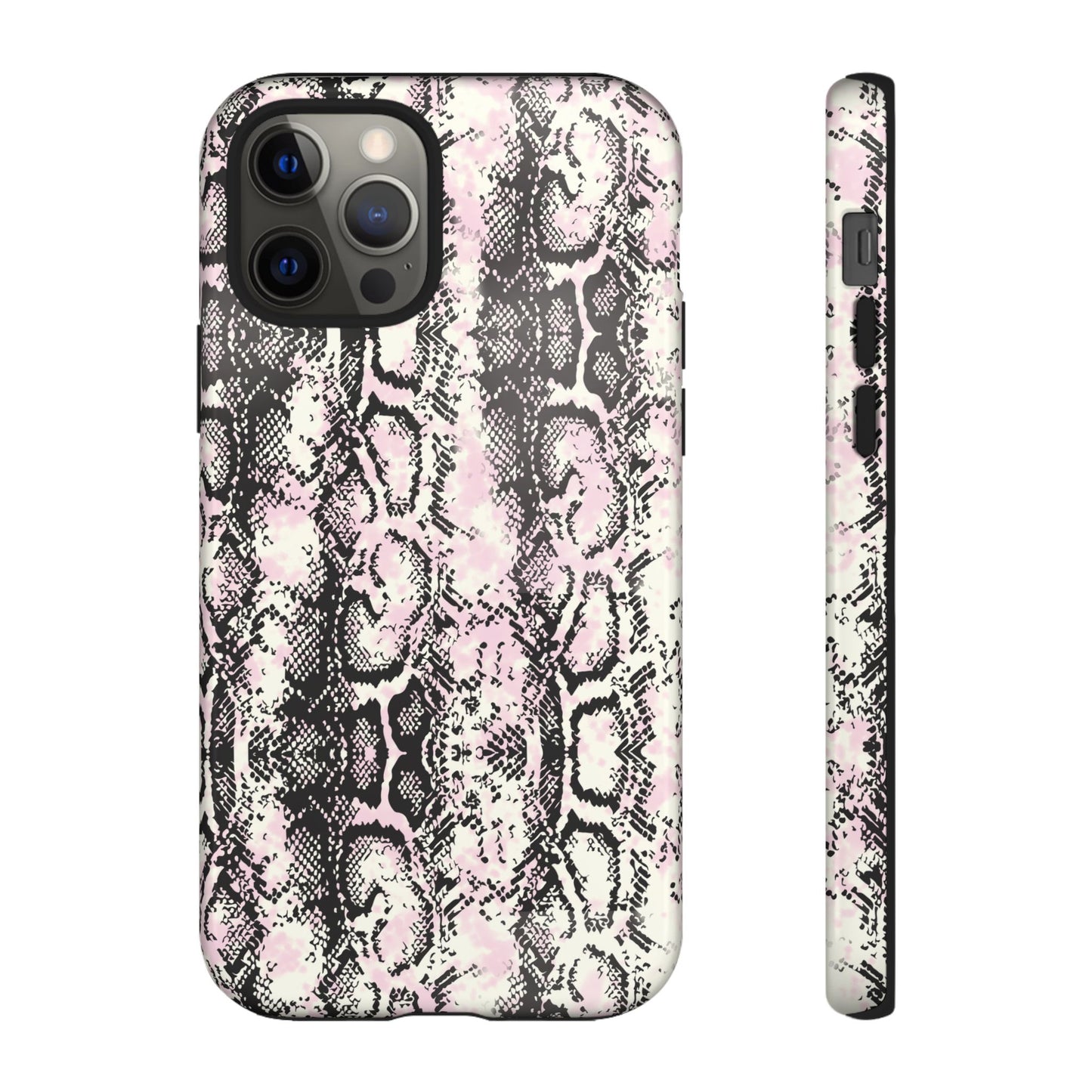 Stylish Snake Print Phone Case – Trendy Design, Tough Protection Make a bold fashion statement while keeping your phone safe with this sleek and durable snake print case.