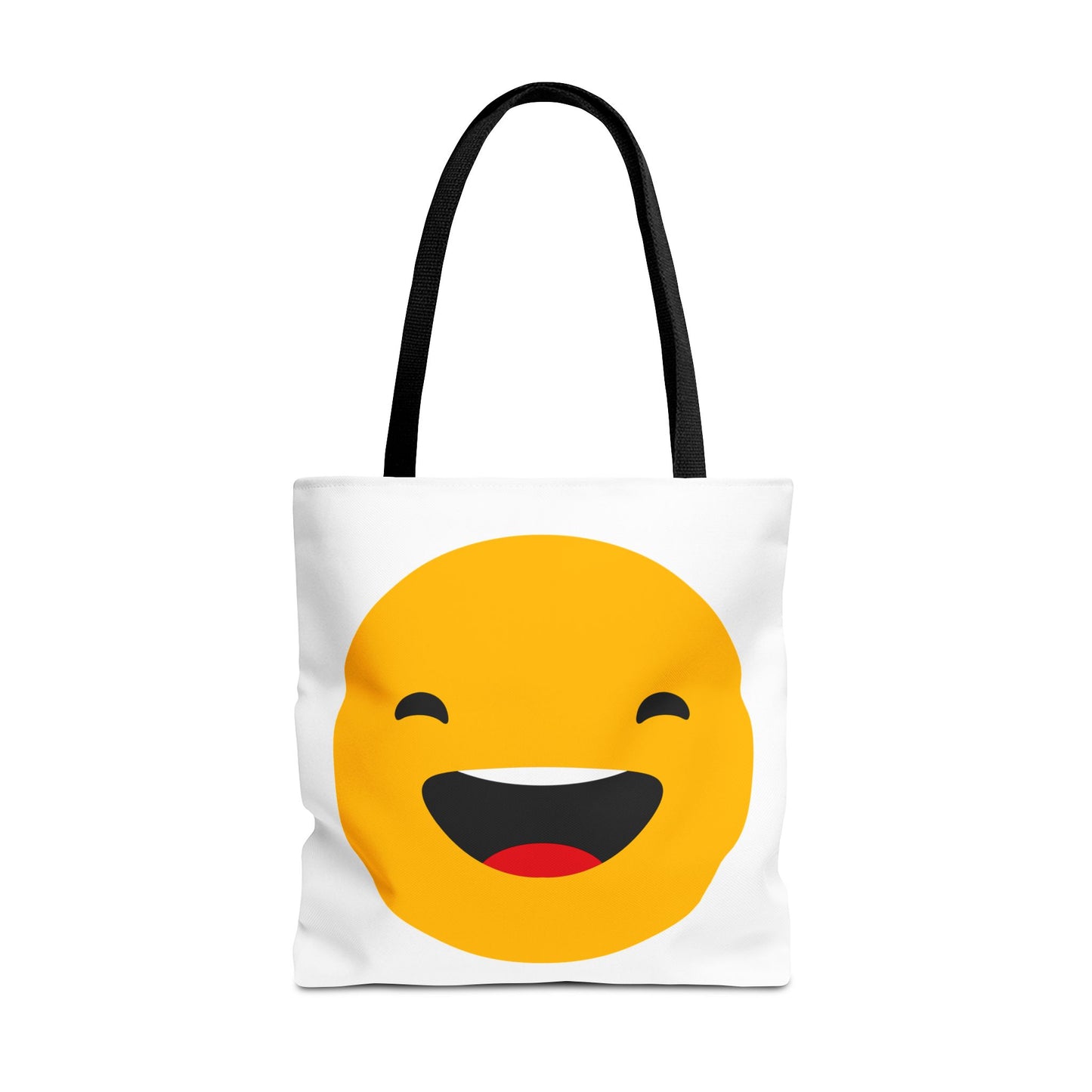 Smiley Face Tote Bag - Fun and Cheerful Reusable Shopping Bag