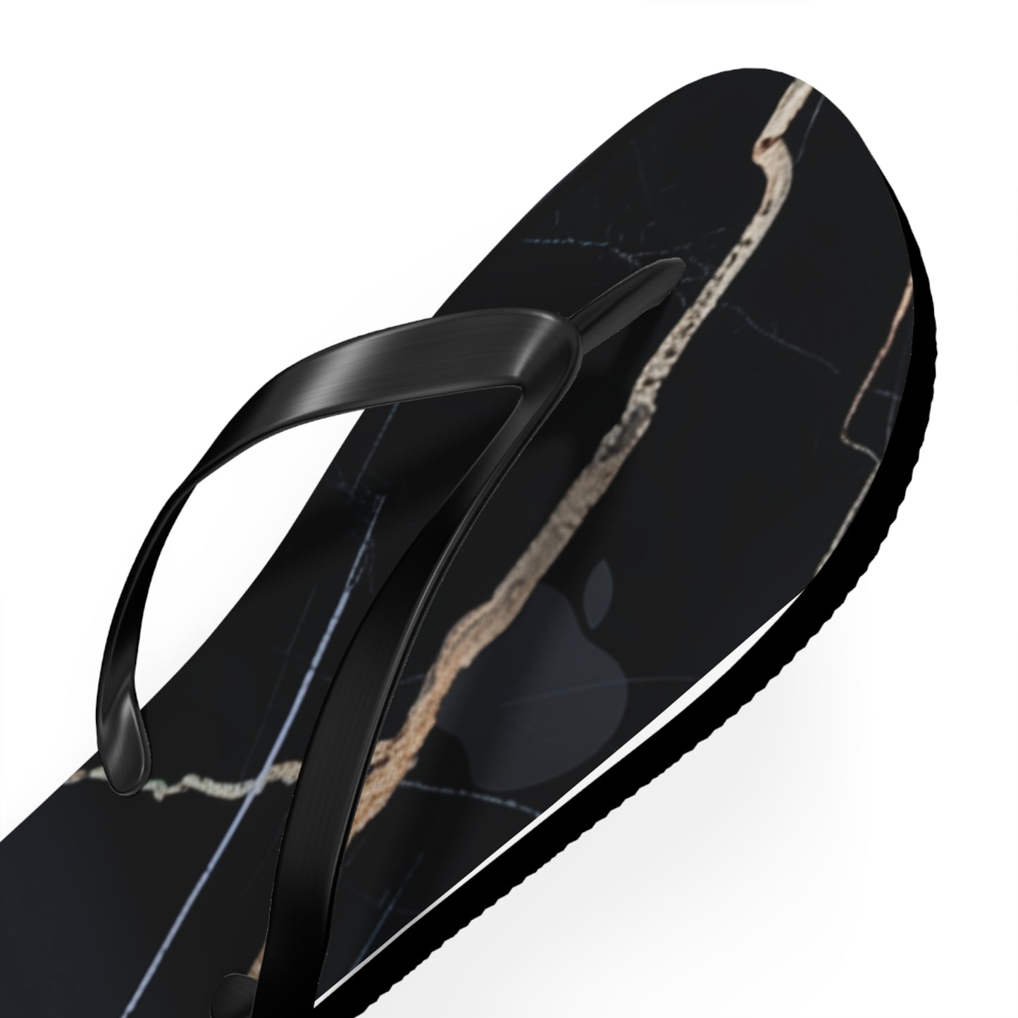 Modern Marble Flip Flops - Beach Sandals, Summer Footwear, Vacation Essentials, Stylish Pool Slides, Trendy Outdoor Wear