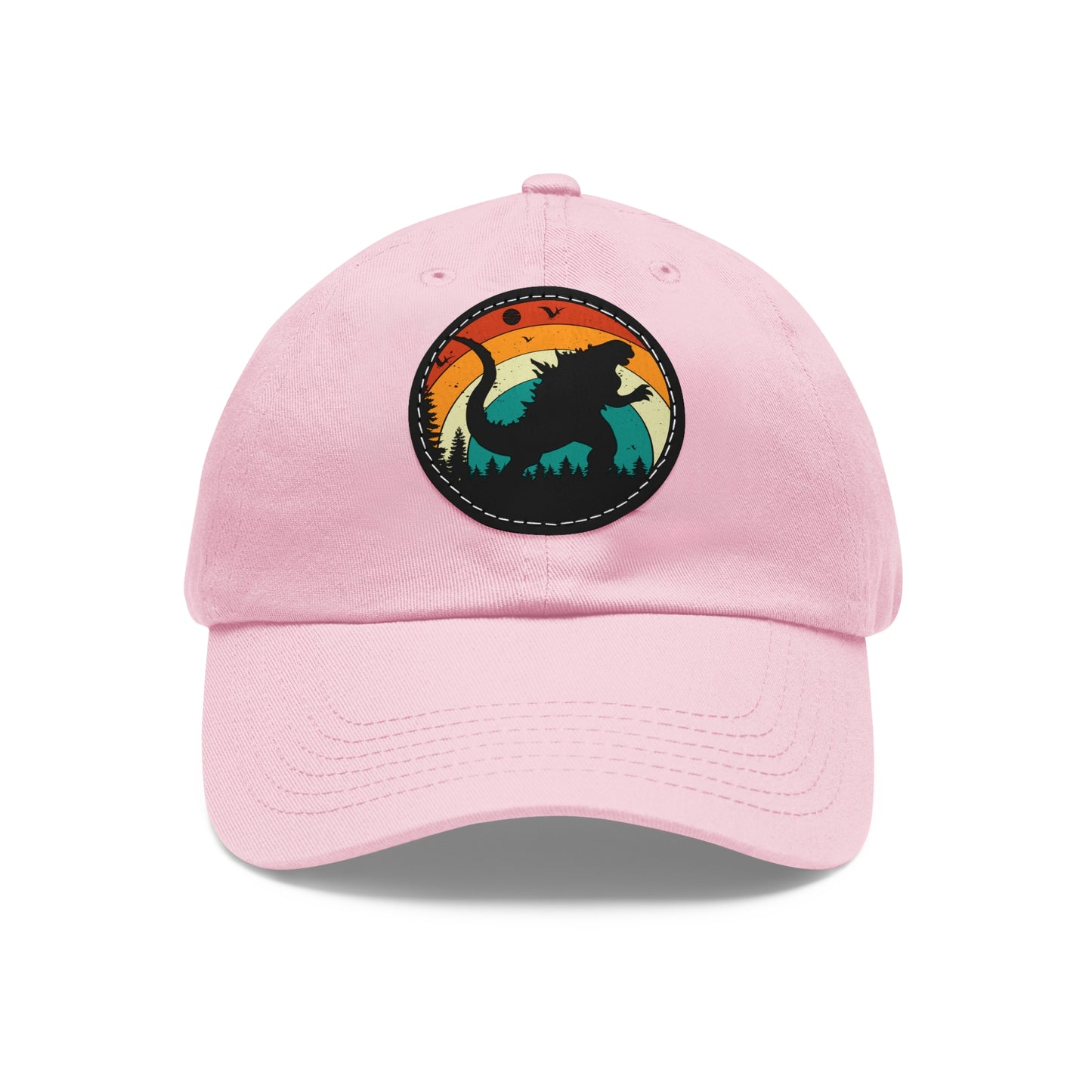 Adventure Dad Hat with Leather Patch – Perfect for Outdoor Enthusiasts