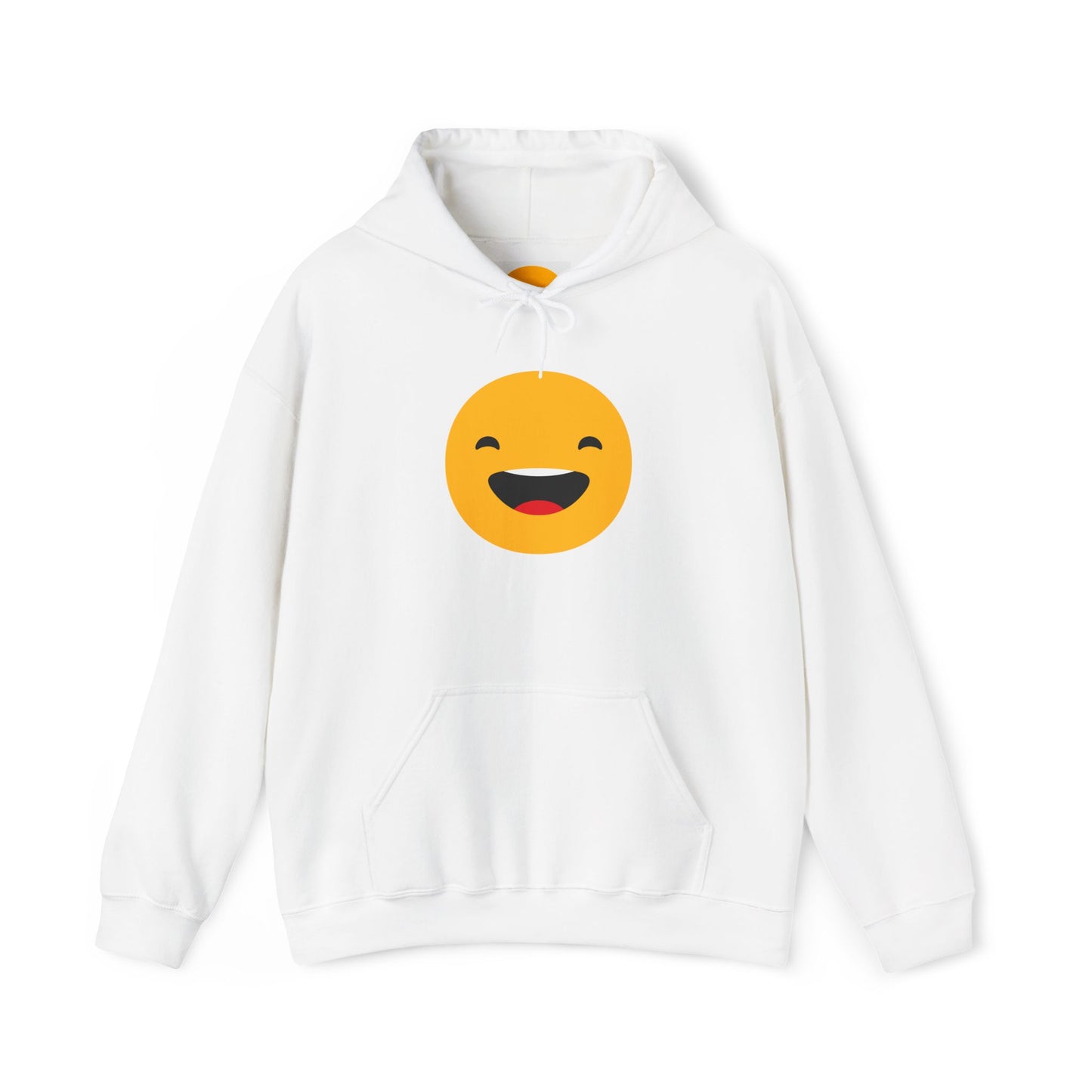 Happy Emoji Unisex Hoodie - Cozy Sweatshirt with Smiley Face Design