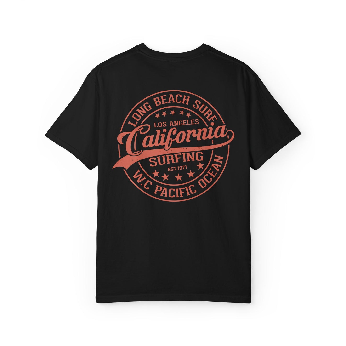 California Surf Unisex T-Shirt, Cozy Beachwear, Gift for Surfers, Summer Attire, Casual Style, Vacation Essential