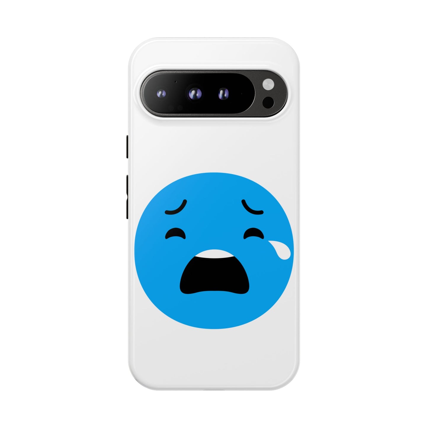 Funny Sad Face Phone Case - Tough and Stylish