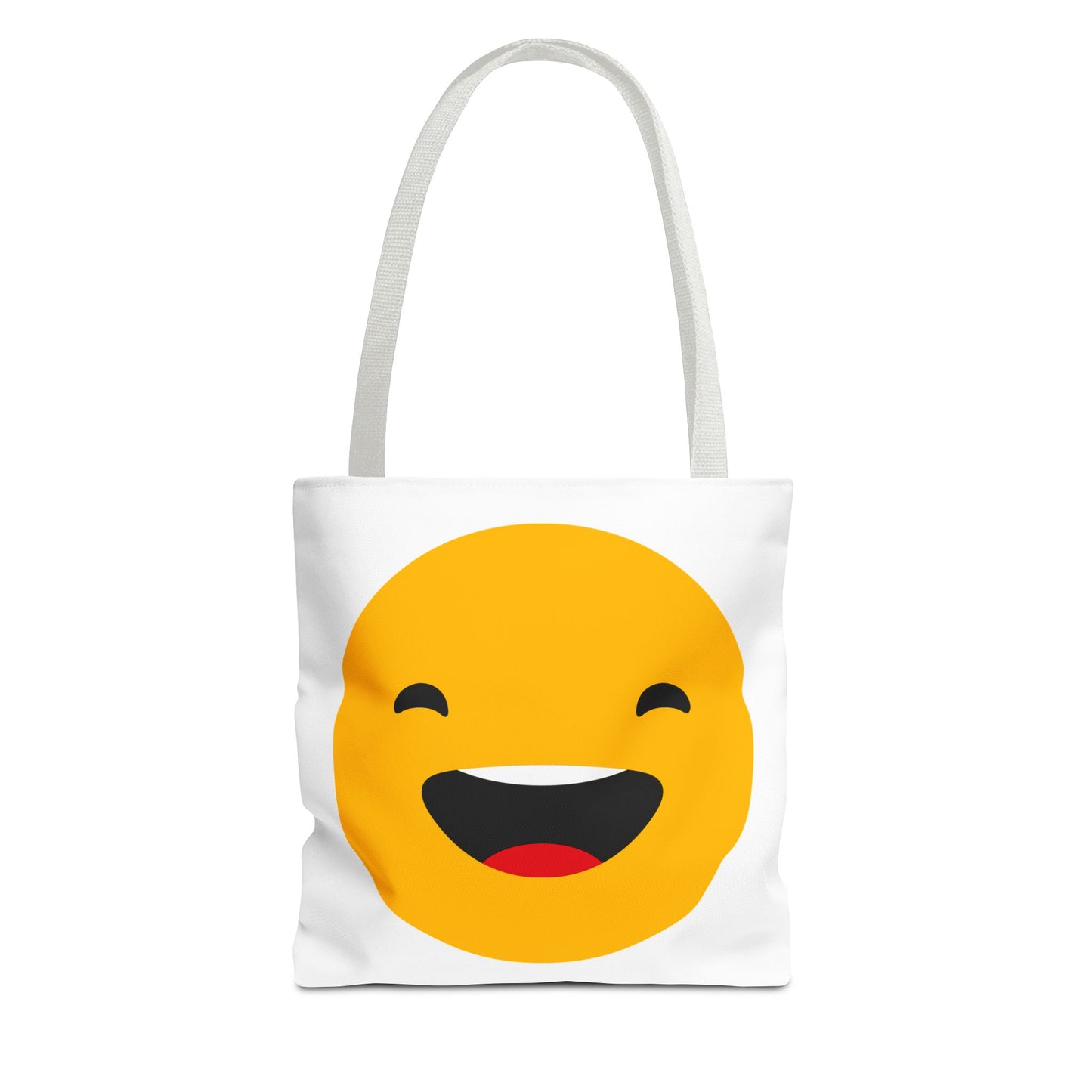 Smiley Face Tote Bag - Fun and Cheerful Reusable Shopping Bag