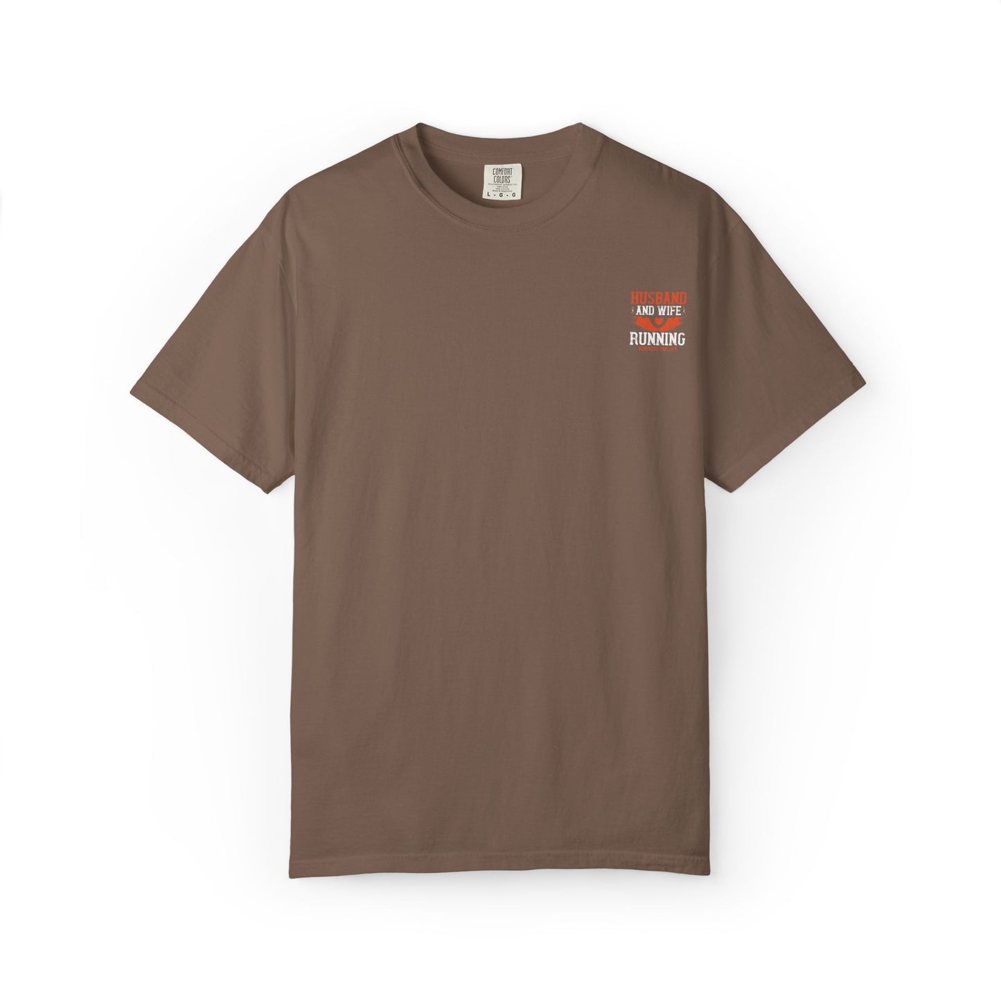 Unisex Husband and Wife Running T-Shirt - Partners for Life - Casual Gift for Couples