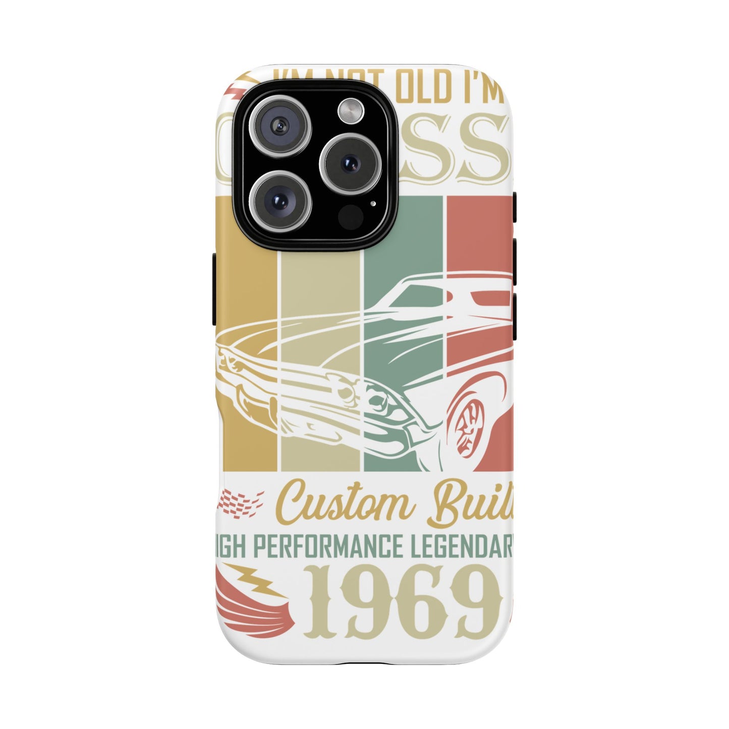 Vintage Classic Car Tough Case - Retro 1969 Design