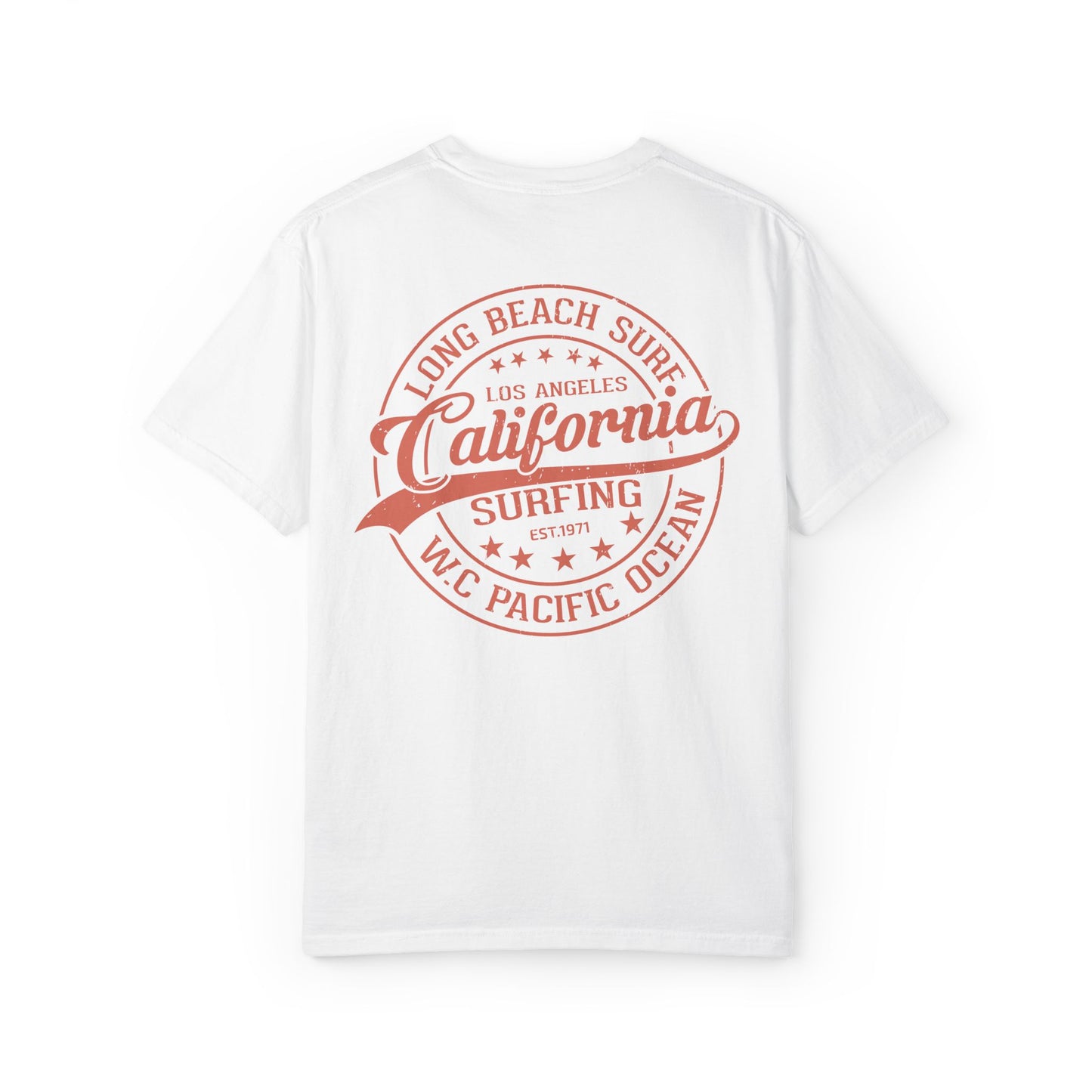 California Surf Unisex T-Shirt, Cozy Beachwear, Gift for Surfers, Summer Attire, Casual Style, Vacation Essential