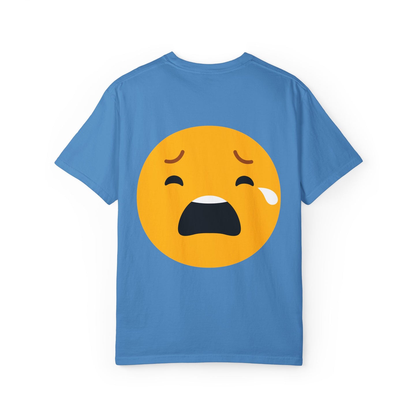 Emotional Support Unisex Tee - Sad Emoji Graphic T-Shirt