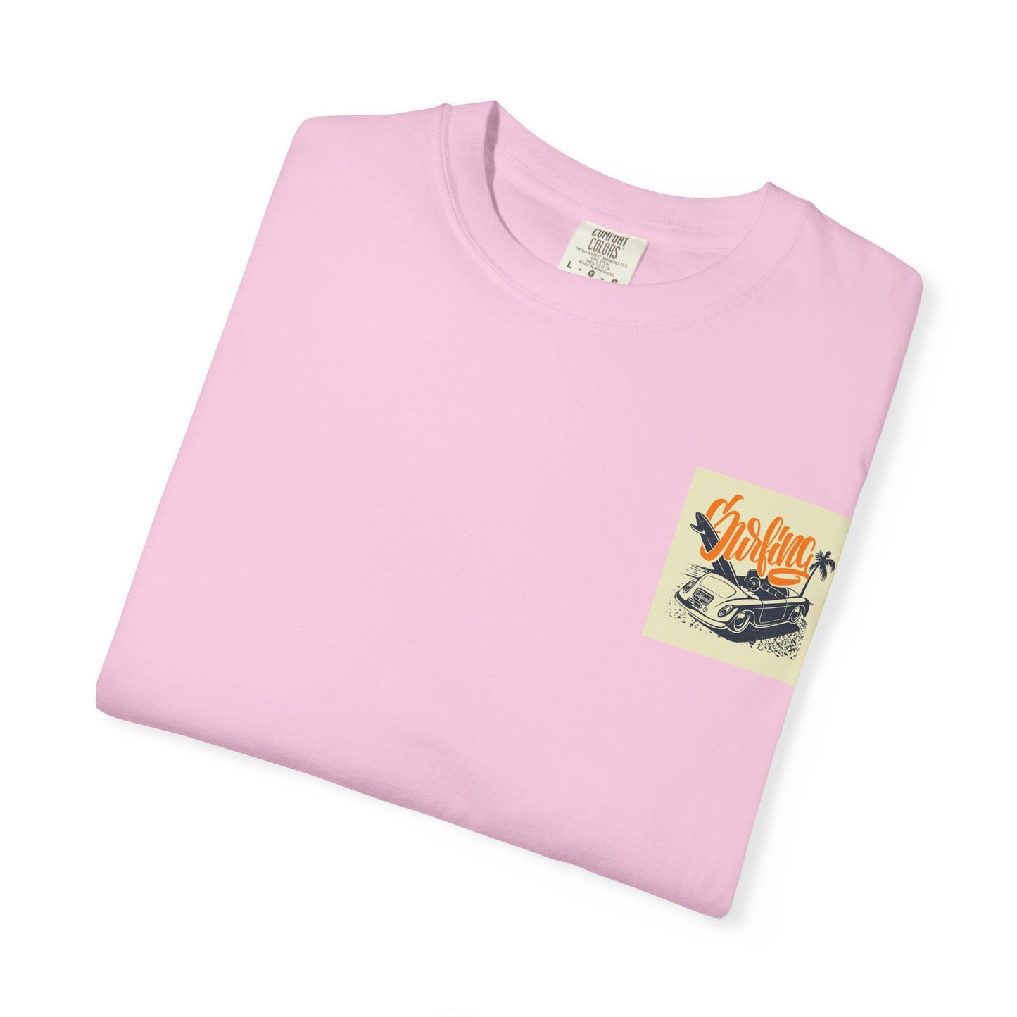 Retro Surfing Unisex T-Shirt, Beach Vibe Tee, Summer Casual Wear, Vacation Shirt, Surf Lover Gift, Ocean Adventure Top