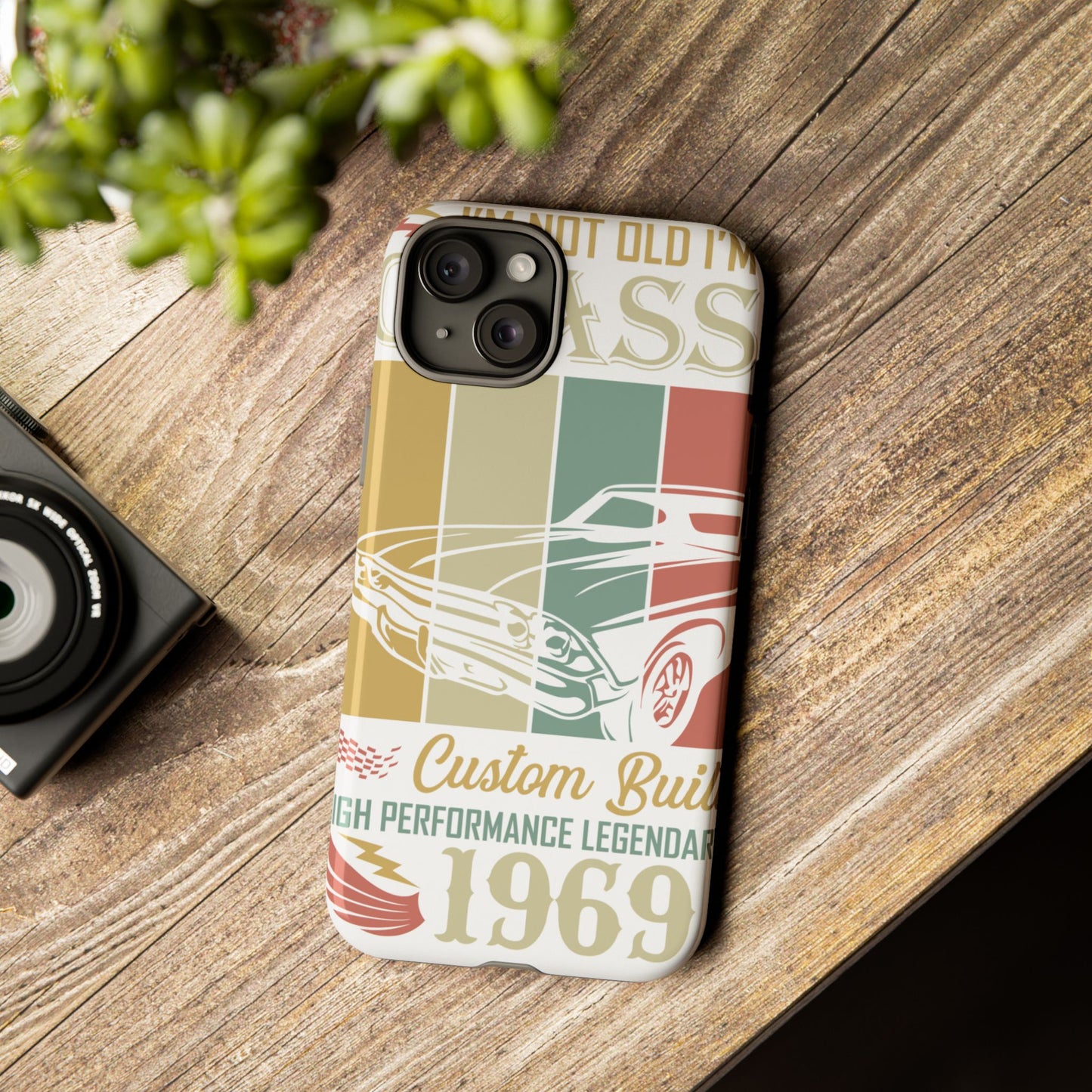 Vintage Classic Car Tough Case - Retro 1969 Design