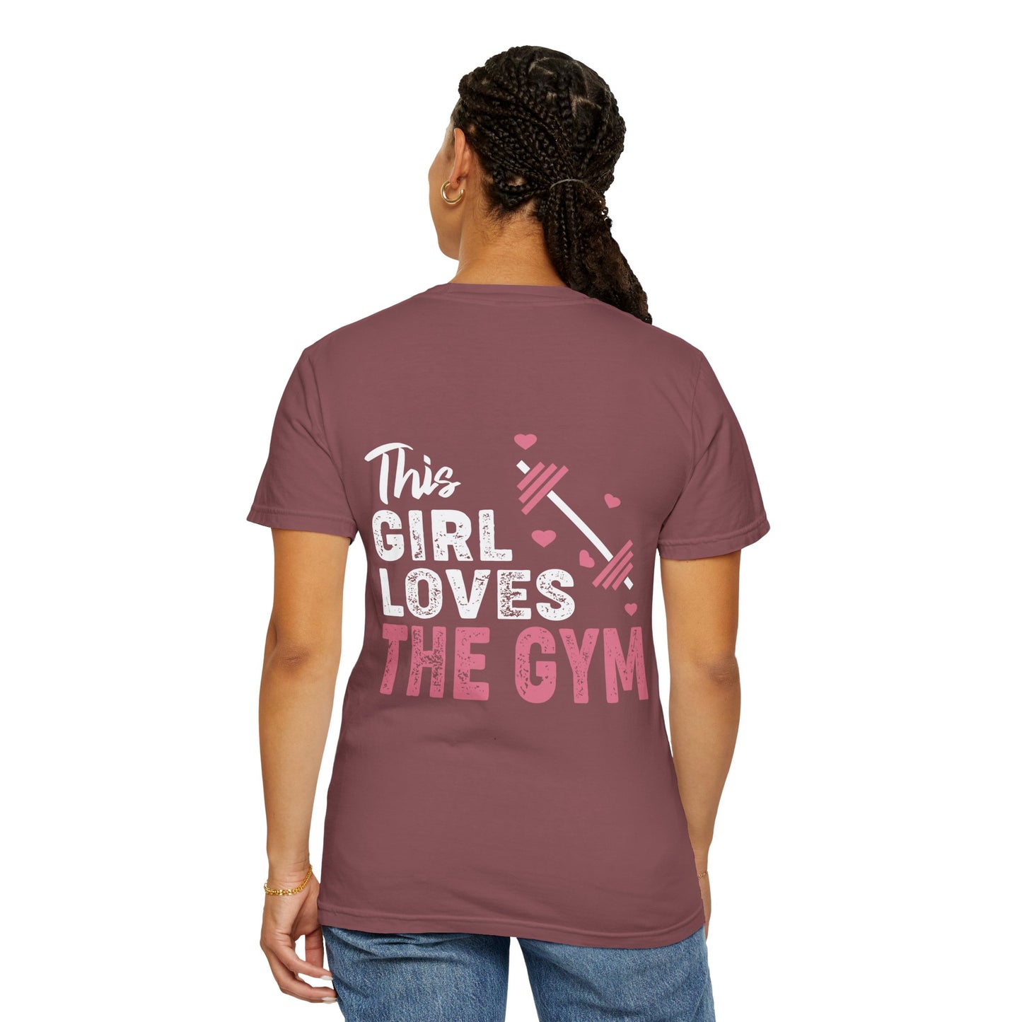 Gym Lover T-Shirt, Workout Shirt, Fitness Apparel, Gift for Gym Enthusiasts, Cute Exercise Top, Motivational Tee