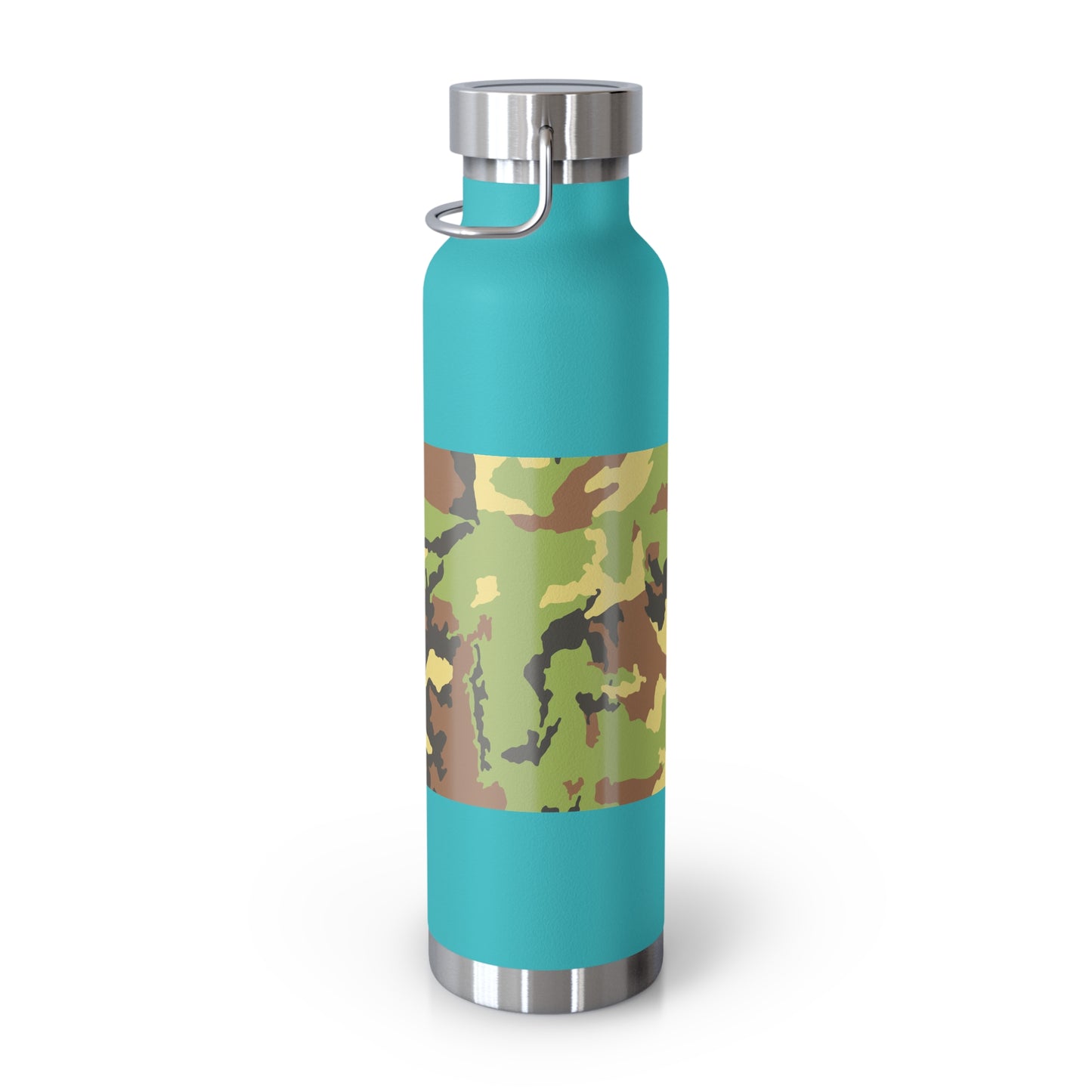 Camouflage Insulated Water Bottle - 22oz Durable Travel Flask
