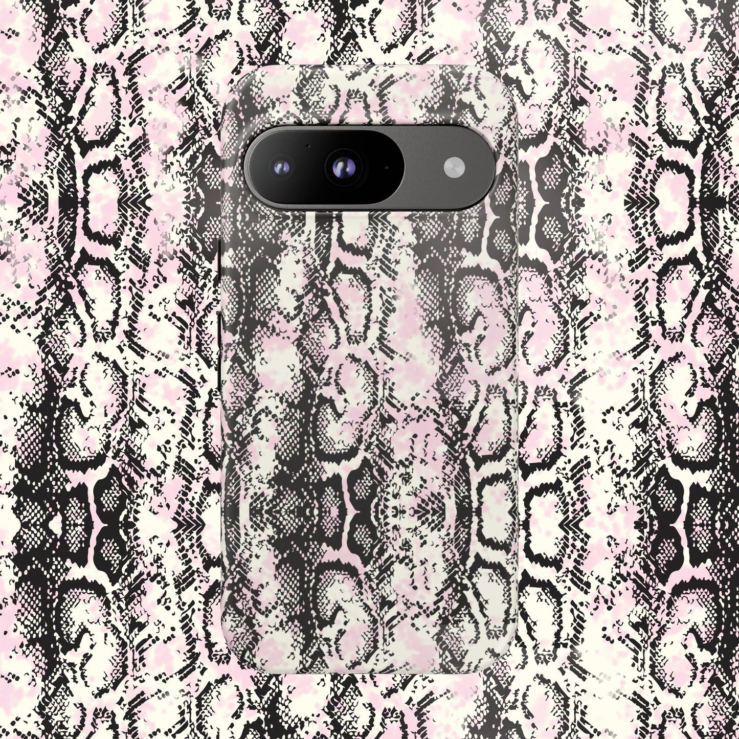 Stylish Snake Print Phone Case - Tough Protection for Trendsetters