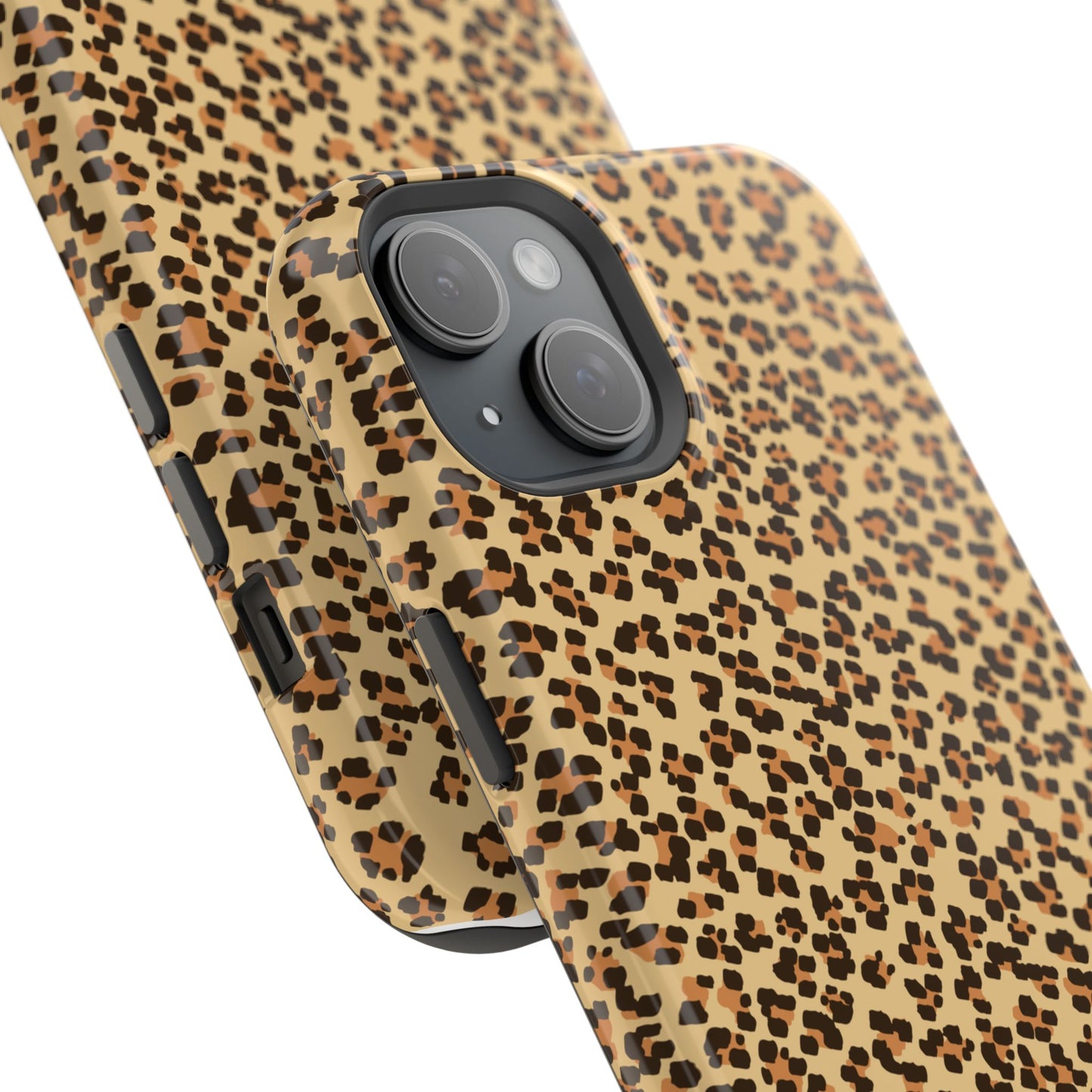 Leopard Print Magnetic Tough Case for iPhone – Bold Style, Rugged Protection Make a fierce statement while keeping your iPhone safe with this stylish and durable magnetic tough case featuring a trendy leopard print design.