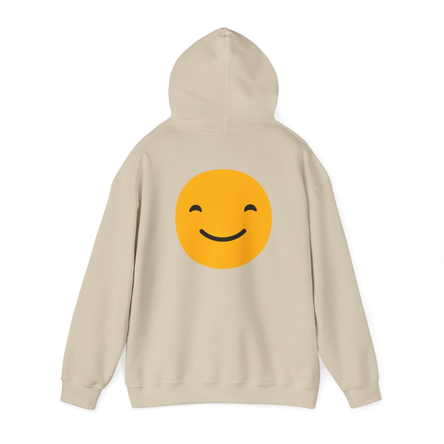 Smiley Face Unisex Hoodie - Happy Vibe Sweatshirt