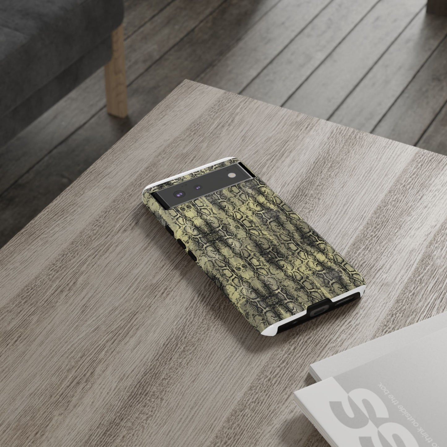 Snake Pattern Phone Case – Tough & Stylish Protection for Your Device Show off your wild side while keeping your phone protected with this sleek snake pattern case—designed for both fashion and function.