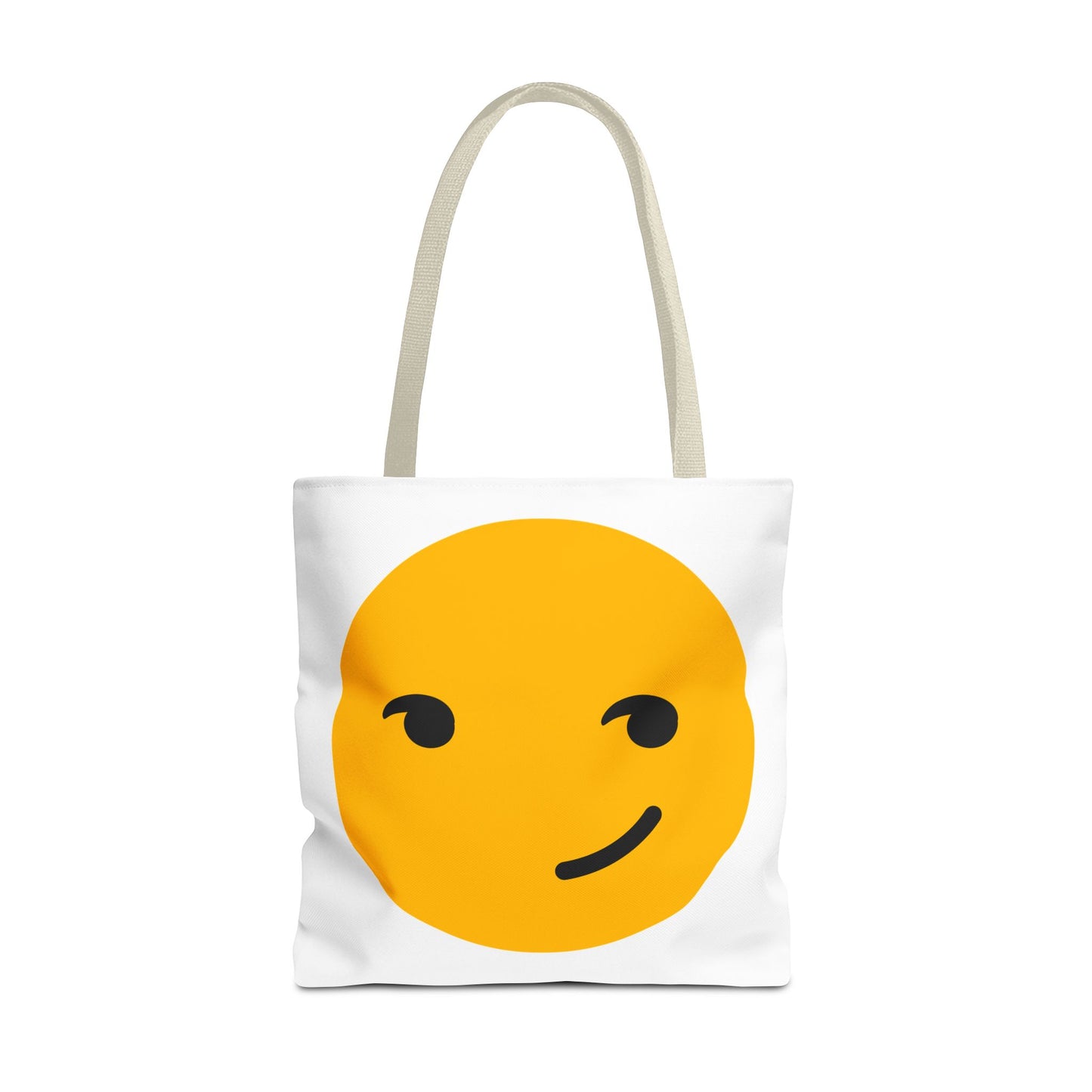 Playful Smiley Tote Bag - Cute and Fun Design for Everyday Use