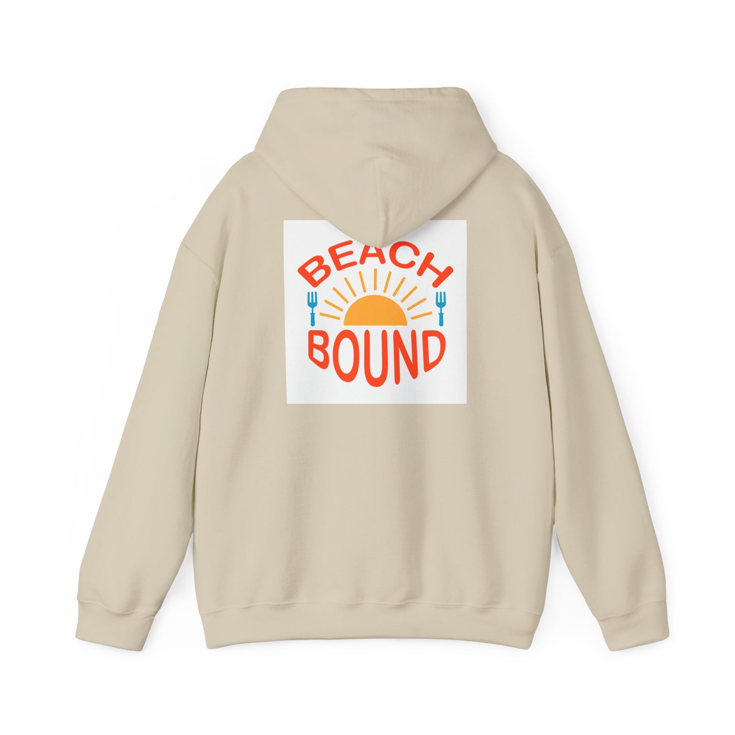 Beach Bound Hoodie – Perfect for Summer, Beach Days, Vacation, Travel, Gifts