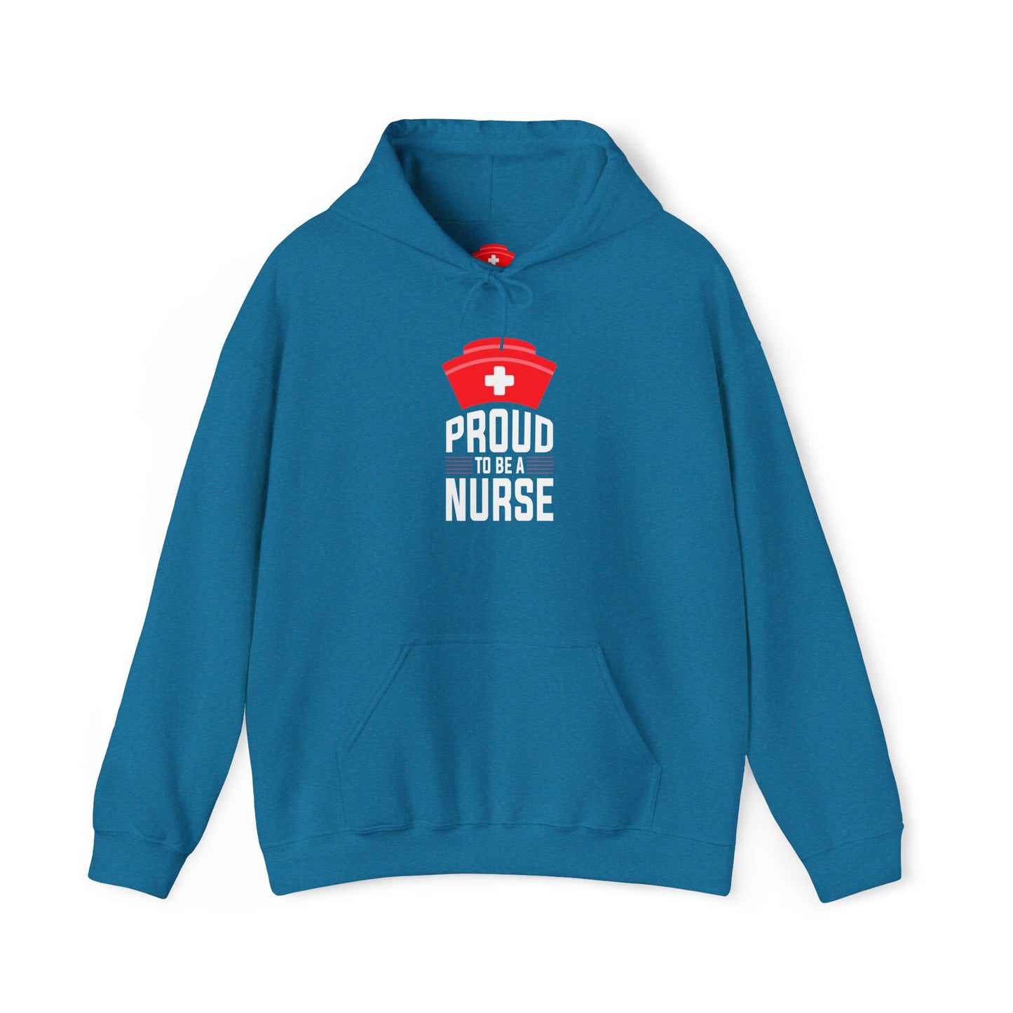 Nurse Life Hoodie - Unisex Heavy Blend™ Sweatshirt with Red Cross Design