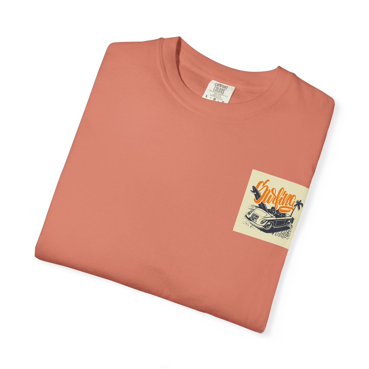 Retro Surfing Unisex T-Shirt, Beach Vibe Tee, Summer Casual Wear, Vacation Shirt, Surf Lover Gift, Ocean Adventure Top