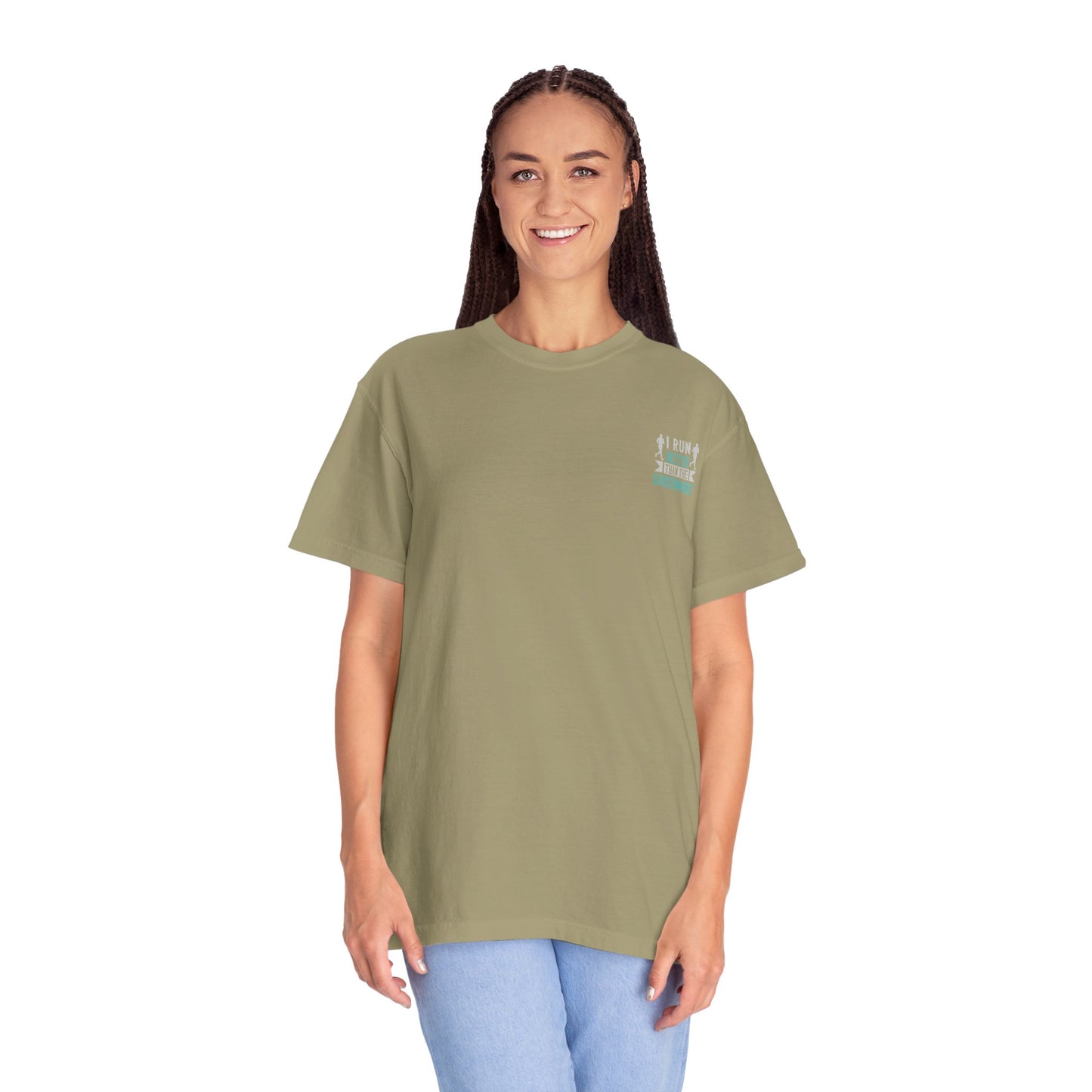 I Run Better Than the Government Unisex Garment-Dyed T-Shirt - Fun & Comfy Statement Tee