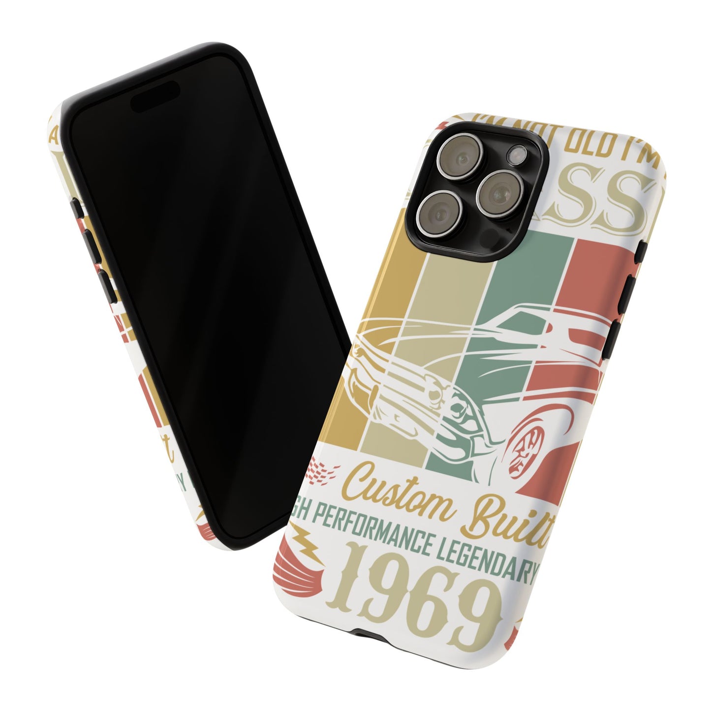 Vintage Classic Car Tough Case - Retro 1969 Design
