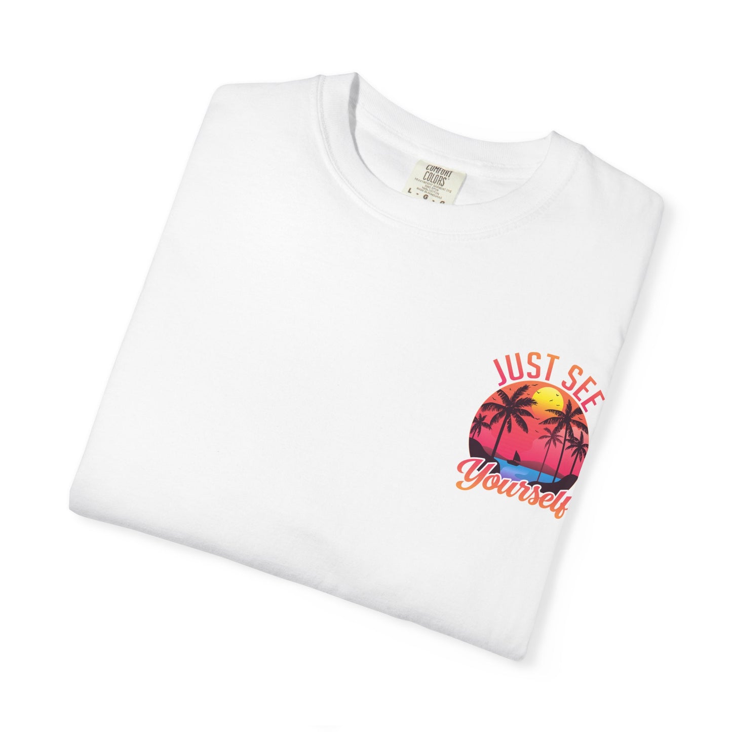 Tropical Vibes T-Shirt, Summer Casual Tee, Unisex Streetwear, Vacation Shirt, Beach Life Apparel, Gift for Travelers