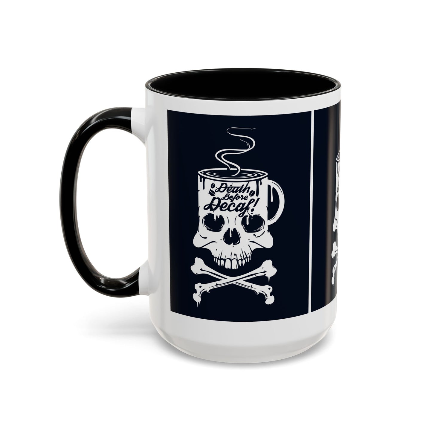 Gothic Coffee Mug, Decay Design, Perfect for Spooky Morning Brews, Unique Gift for Horror Lovers, Halloween