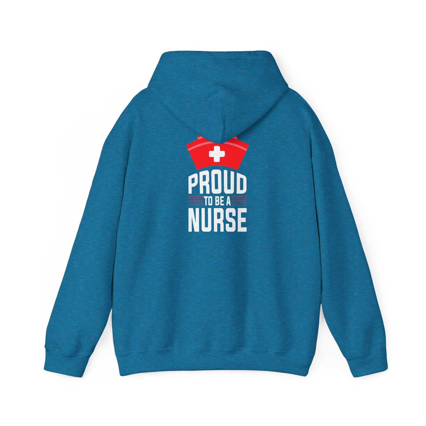 Nurse Life Hoodie - Unisex Heavy Blend™ Sweatshirt with Red Cross Design