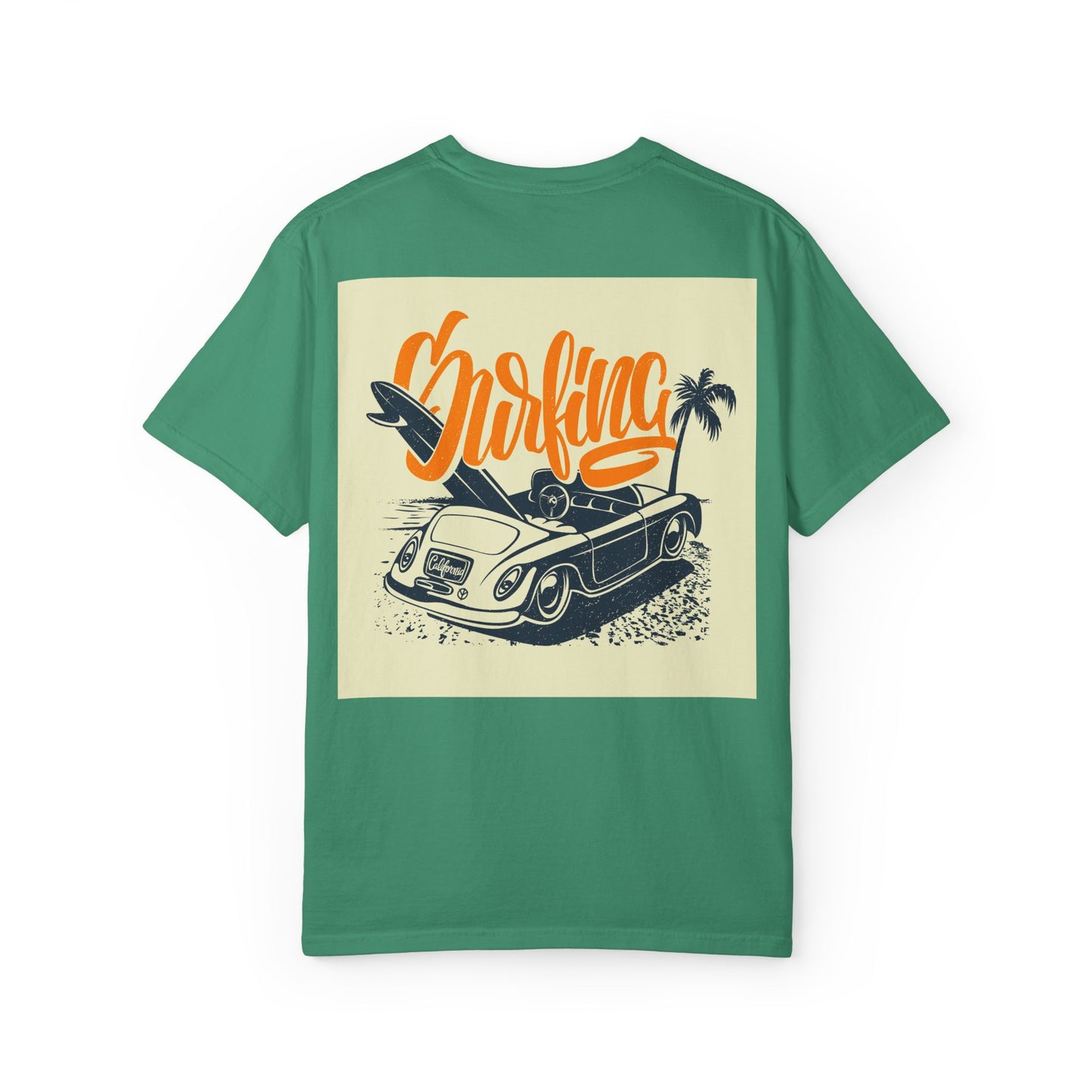 Retro Surfing Unisex T-Shirt, Beach Vibe Tee, Summer Casual Wear, Vacation Shirt, Surf Lover Gift, Ocean Adventure Top