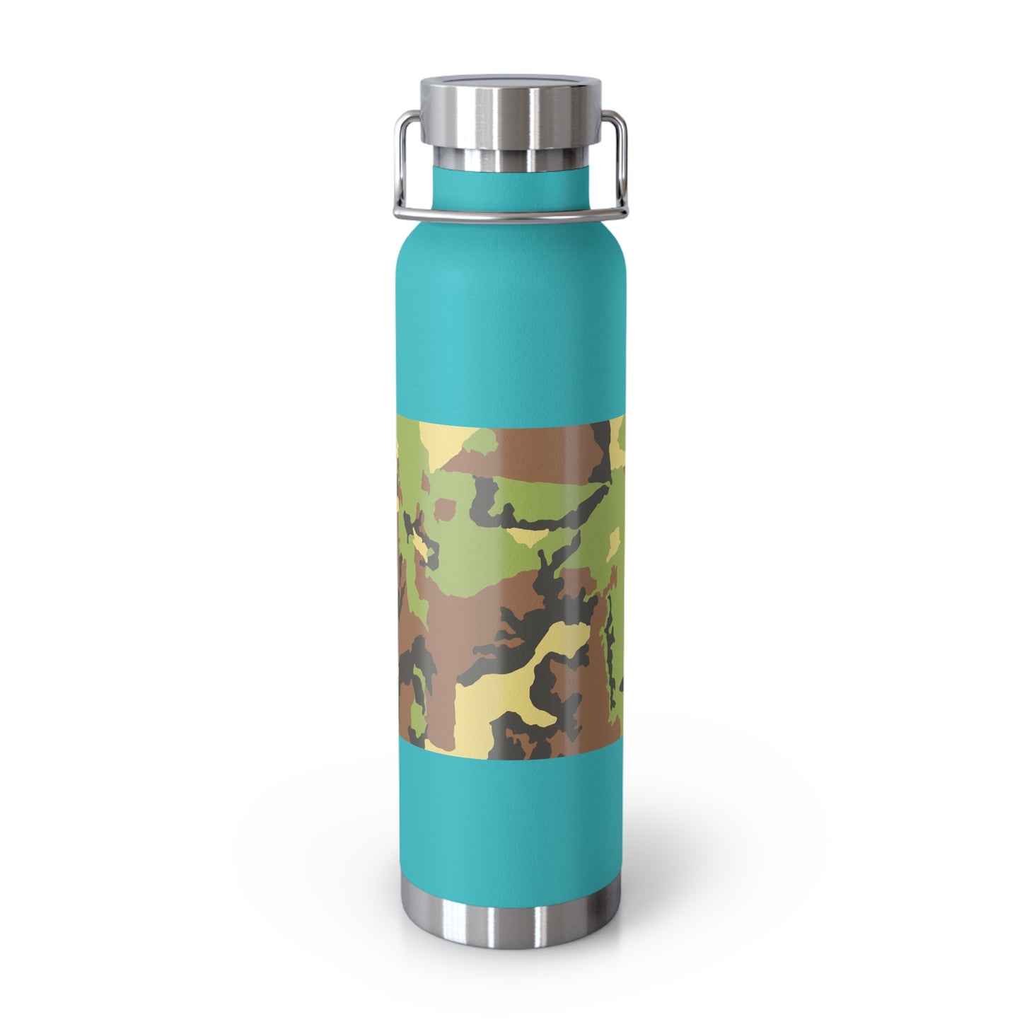 Camouflage Insulated Water Bottle - 22oz Durable Travel Flask
