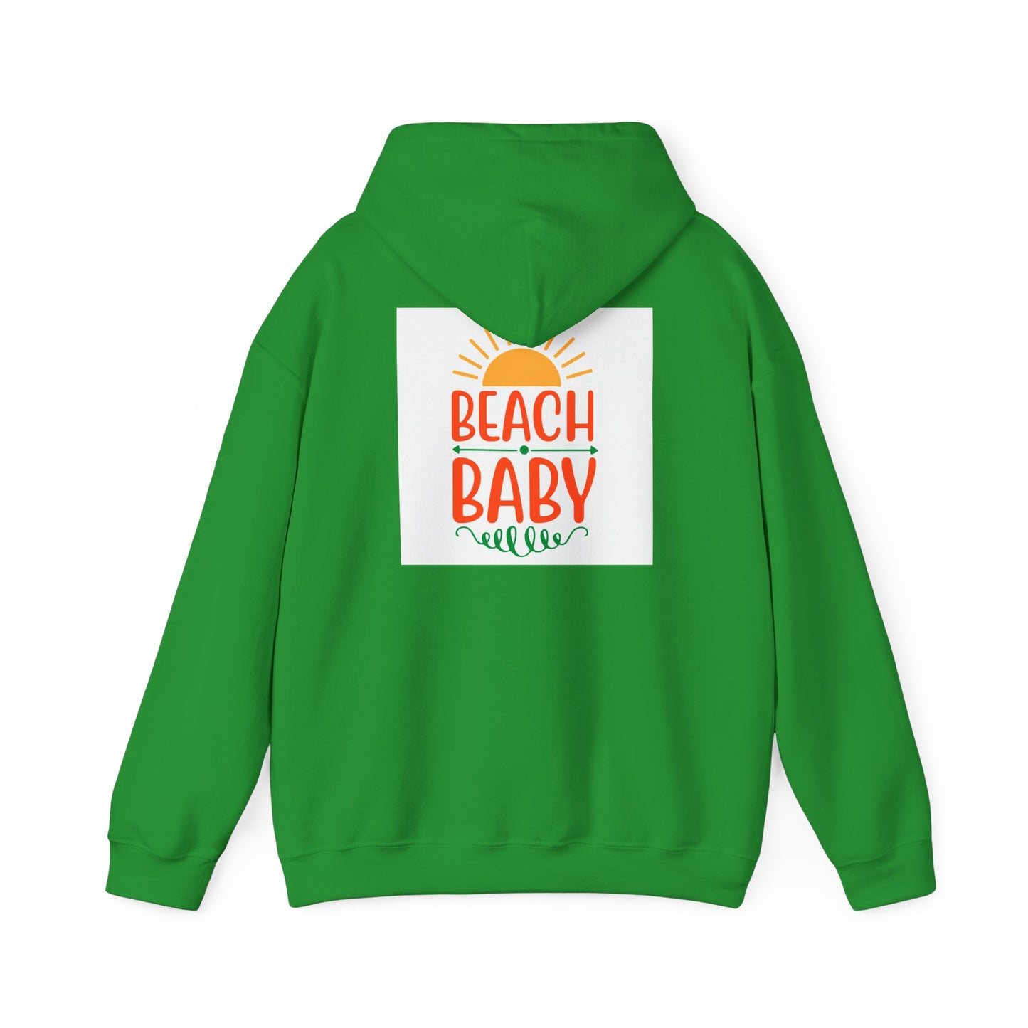 Beach Baby Hooded Sweatshirt | Summer Vibes, Beach Lover Gift, Unisex Casual Wear, Cozy Hoodie, Fun Beachwear