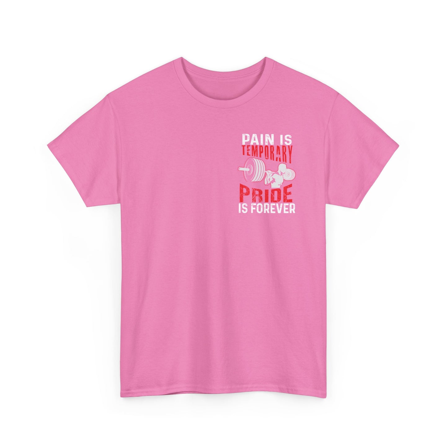 Temporary Pride Unisex Cotton Tee, Fitness Shirt, Apparel, Workout Top, Gift, Celebration Tee