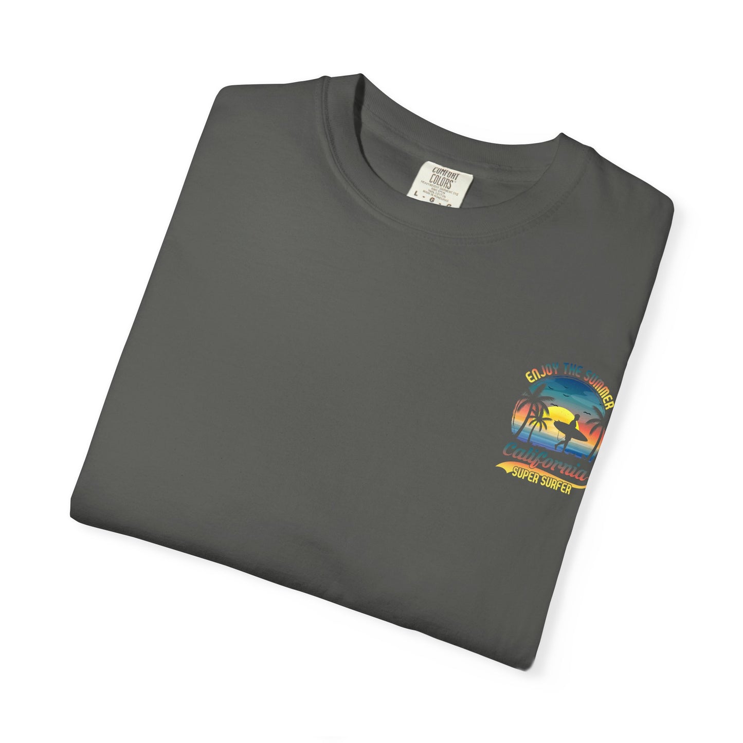 California Summer Vibes T-Shirt, Unisex Beach Tee, Surfing Apparel, Gift for Surfers, Summer Wardrobe Essential