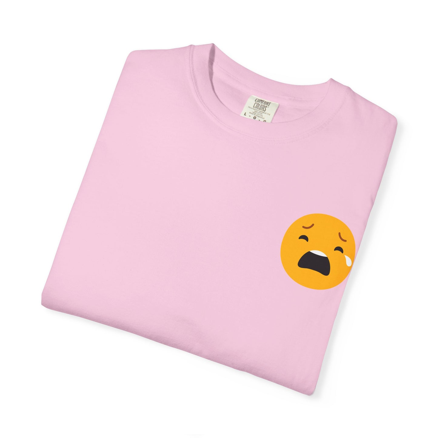 Emotional Support Unisex Tee - Sad Emoji Graphic T-Shirt