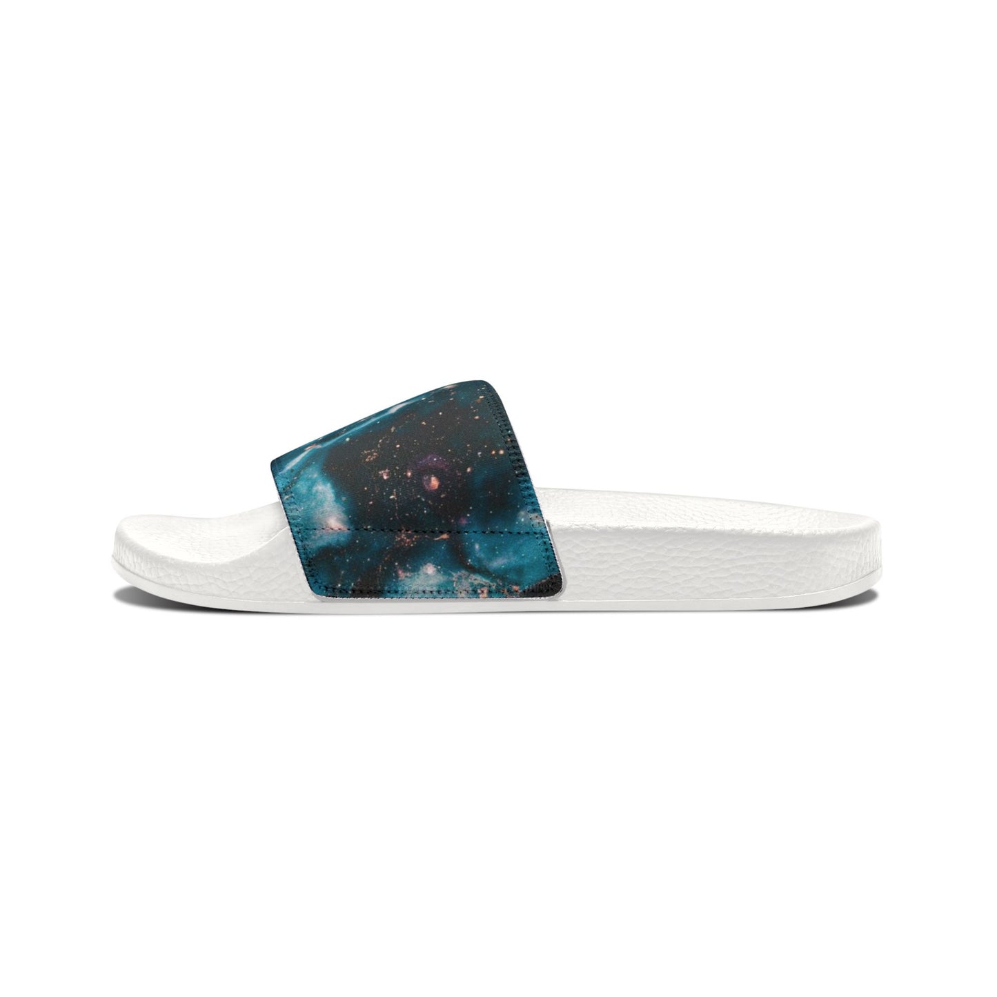 Galaxy Print Men's Removable-Strap Sandals | Unique Summer Footwear | Beach, Pool, Vacation Sandals, Gift for Him