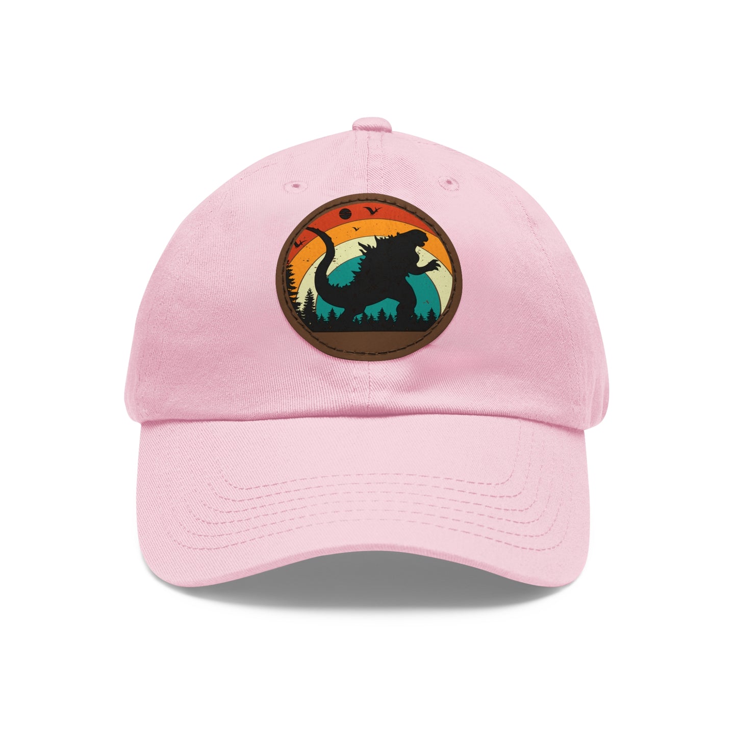 Adventure Dad Hat with Leather Patch – Perfect for Outdoor Enthusiasts