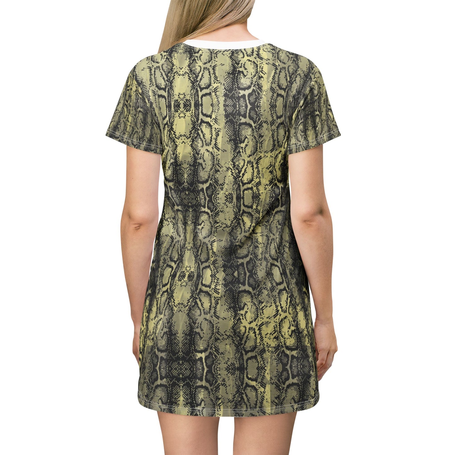 Snakeskin T-Shirt Dress | Trendy Casual Wear for Chic Women