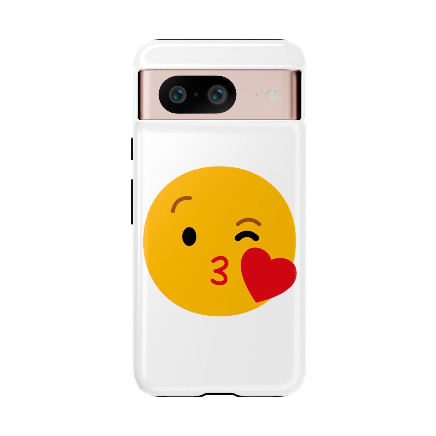 Cute Emoji Phone Case - Kissy Face Design for Stylish Protection