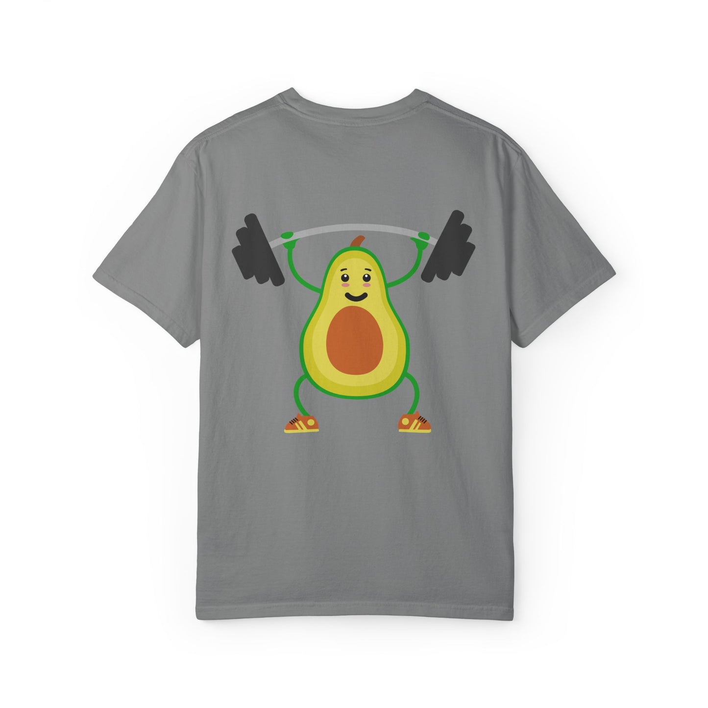 Funny Avocado Workout Unisex T-Shirt - Perfect for Fitness Lovers & Healthy Eating Enthusiasts