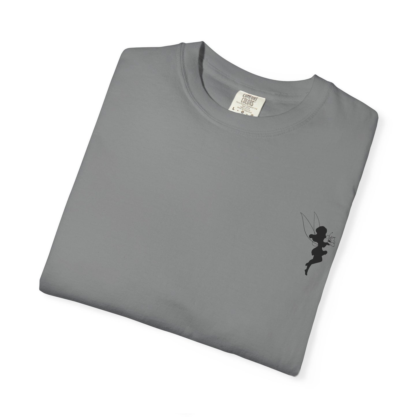 Whimsical Fairy Unisex T-Shirt - Garment-Dyed, Enchanting Design