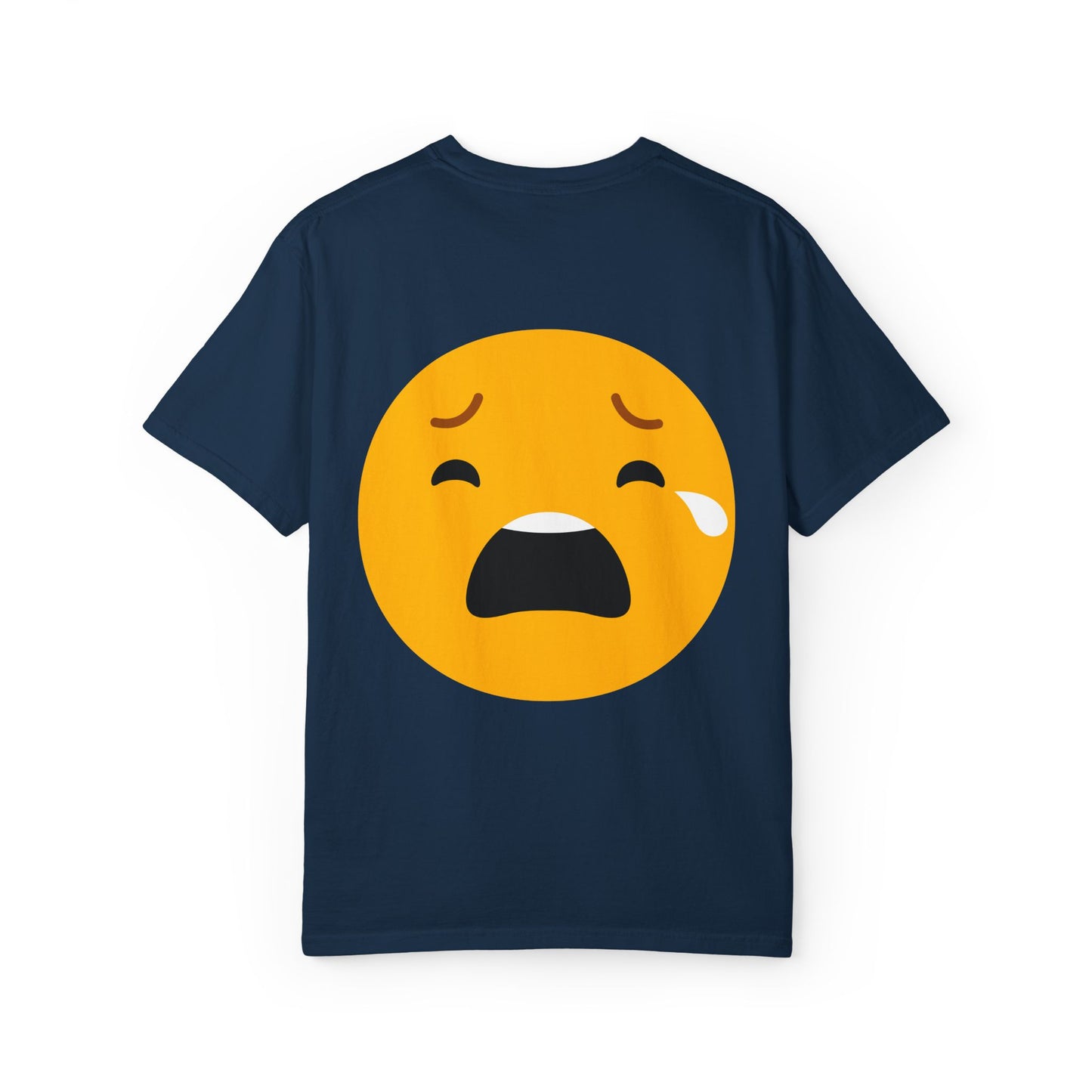 Emotional Support Unisex Tee - Sad Emoji Graphic T-Shirt